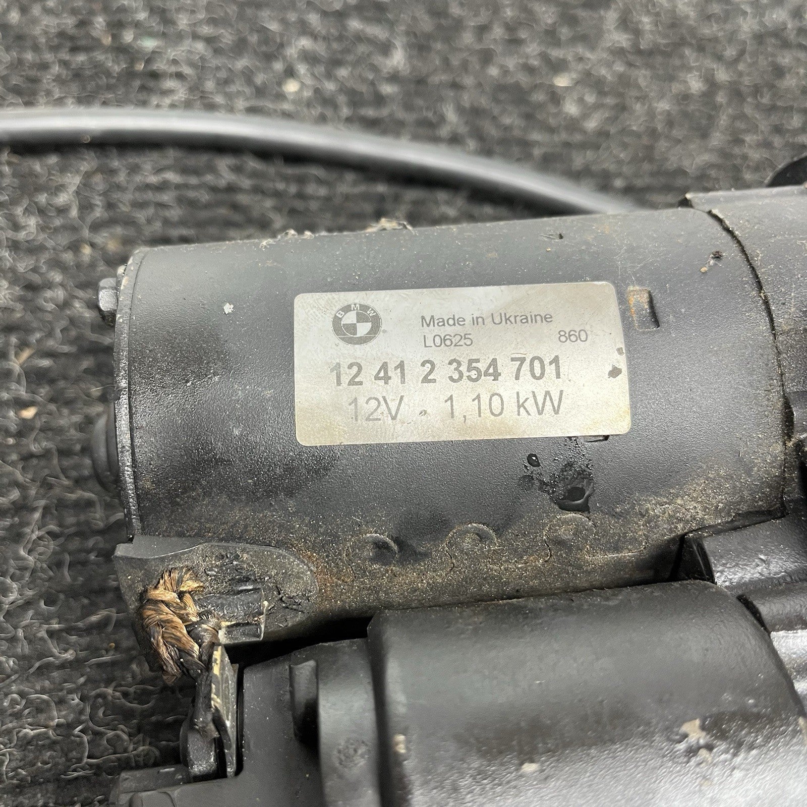 ☑️ 07-13 BMW E60 E82 E88 E90 E92 128I 135I 328I 335I 528I X3 STARTER MOTOR OEM