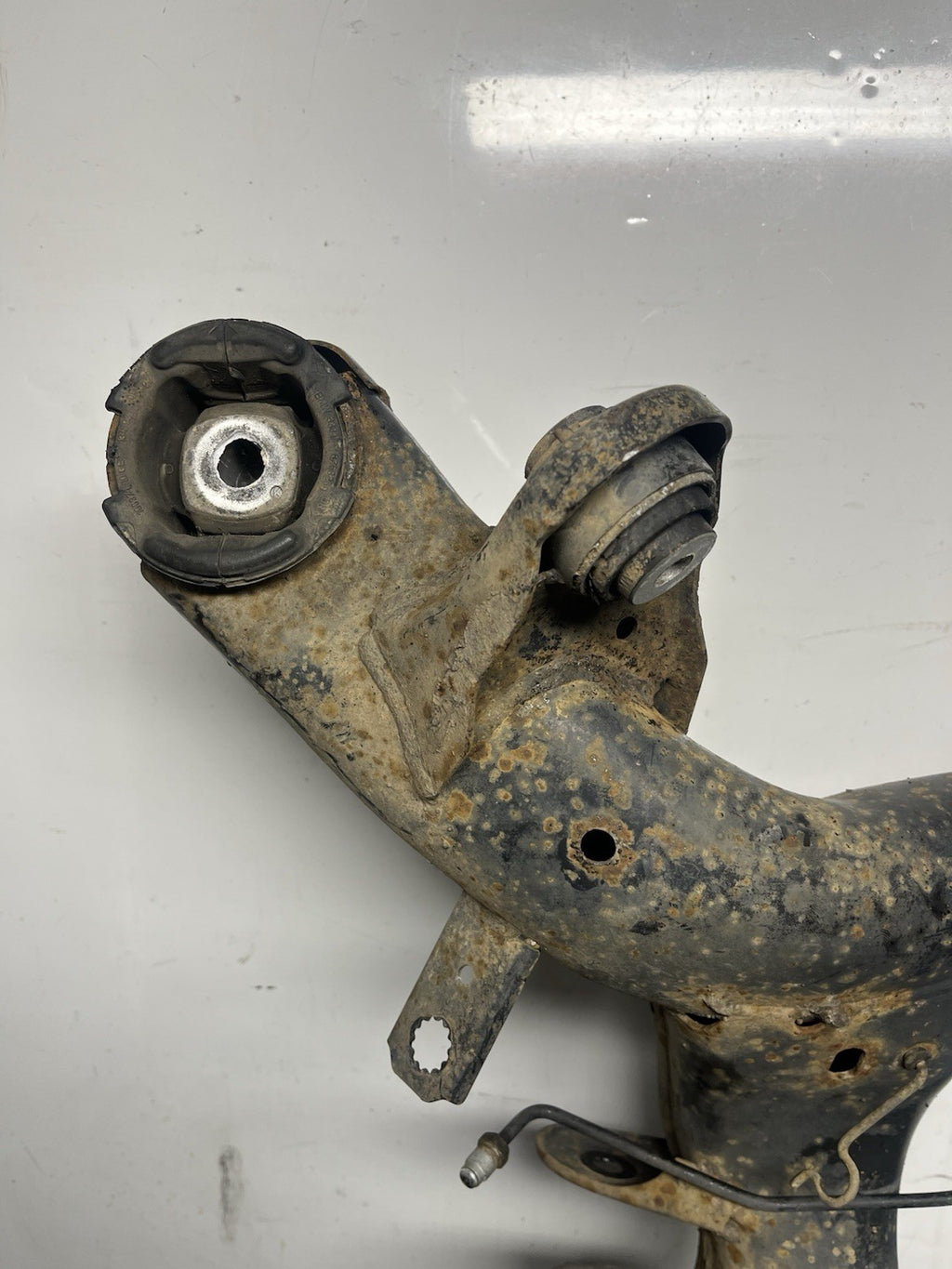 ☑️ 03-13 BMW E90 E92 E93 335I Rear Axle Subframe Crossmember Cradle Carrier OEM