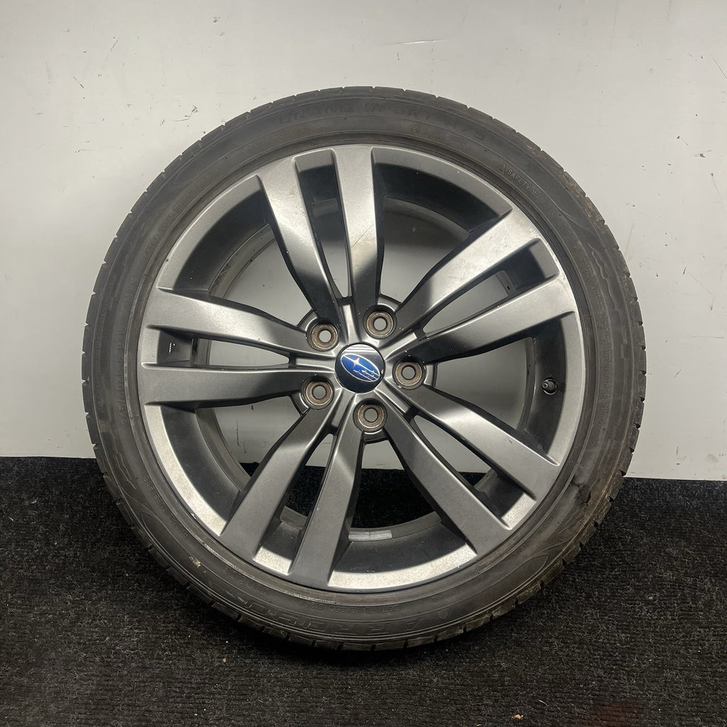 ☑️ Wheel Rim Subaru Impreza WRX 18 2012-17 28111FG240 Factory Charcoal OE 68801