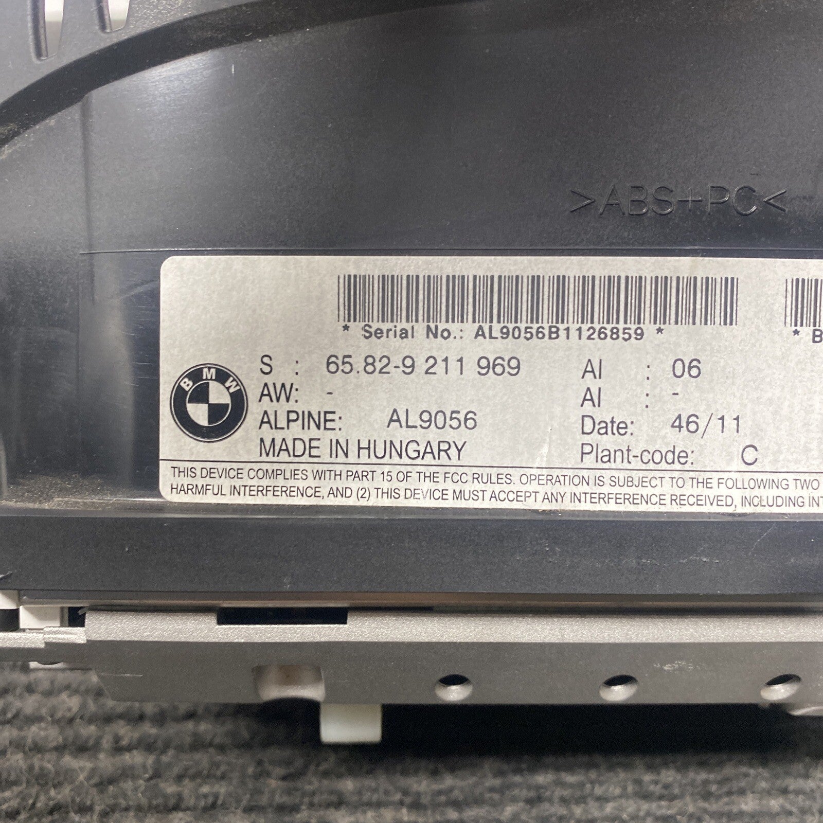 ☑️ BMW M3 LCI 8.8" On-Board Display Monitor Display Screen E90 E92 Oem 2010-2013