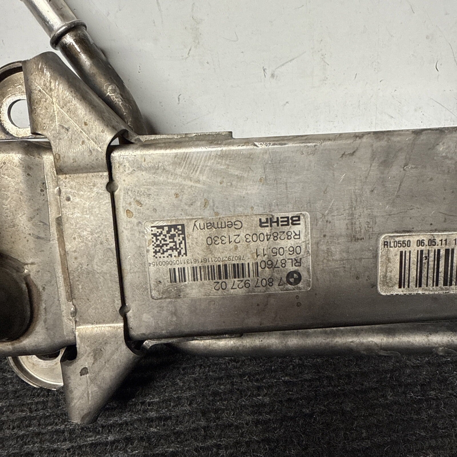 ☑️ 09-13 Bmw E70 X5 Turbo Diesel Engine Exhaust Charge EGR Cooler Unit Oem