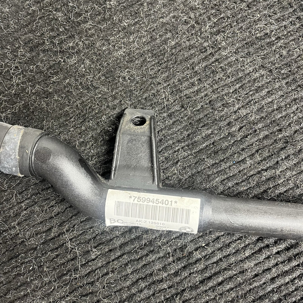 ☑️ 2007-2013 BMW 135i 335i N55 Thermostat Hose Heater Coolant Return Pipe OEM