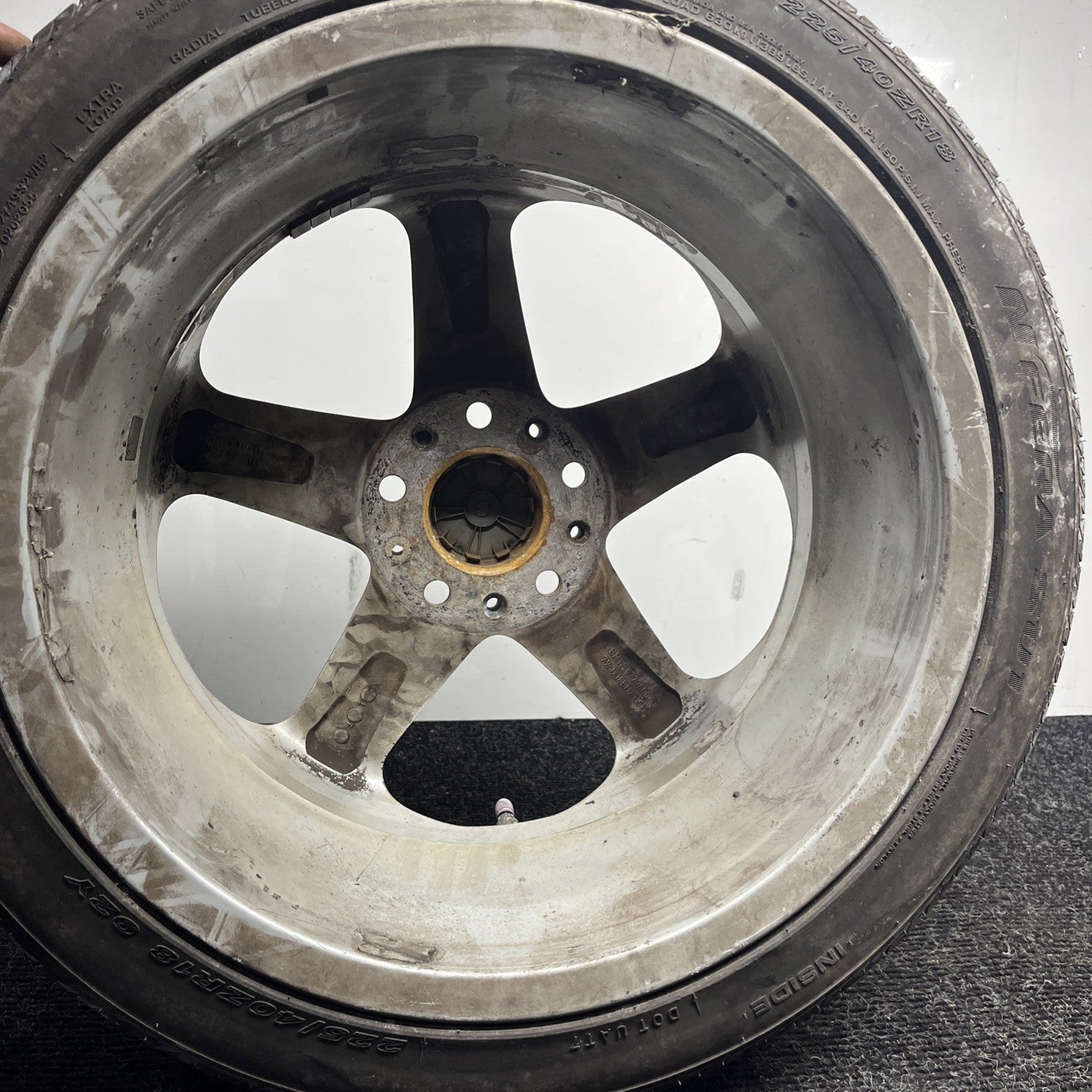 ☑️ 04-07 BMW E81 E82 E88 18" J 7.5 FRONT WHEEL STYLE 264 W/ TIRE 225/40R18