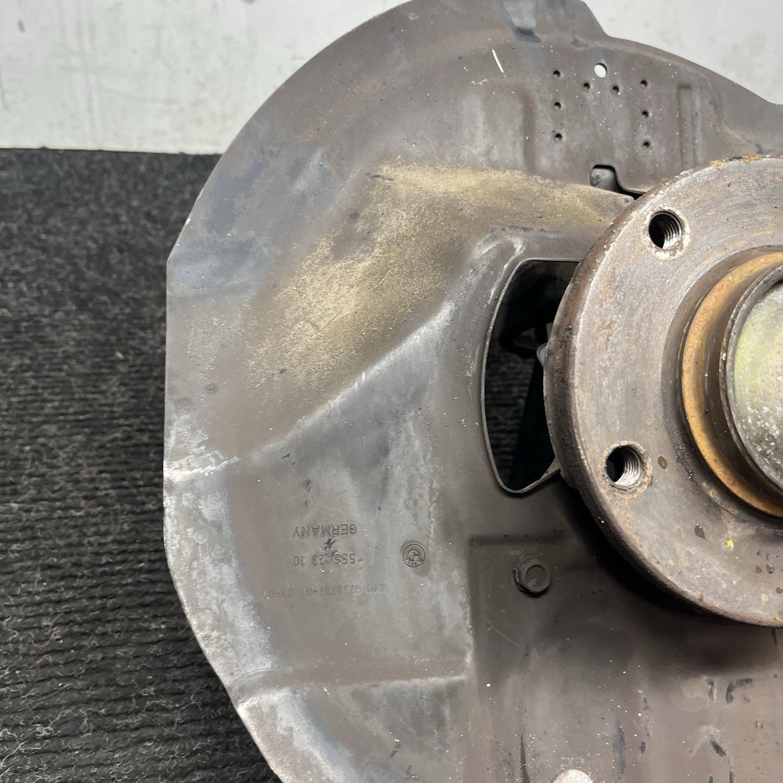 ☑️03-06 OEM BMW E46 330i 330Ci RWD Front Left Driver Spindle Hub Carrier Knuckle
