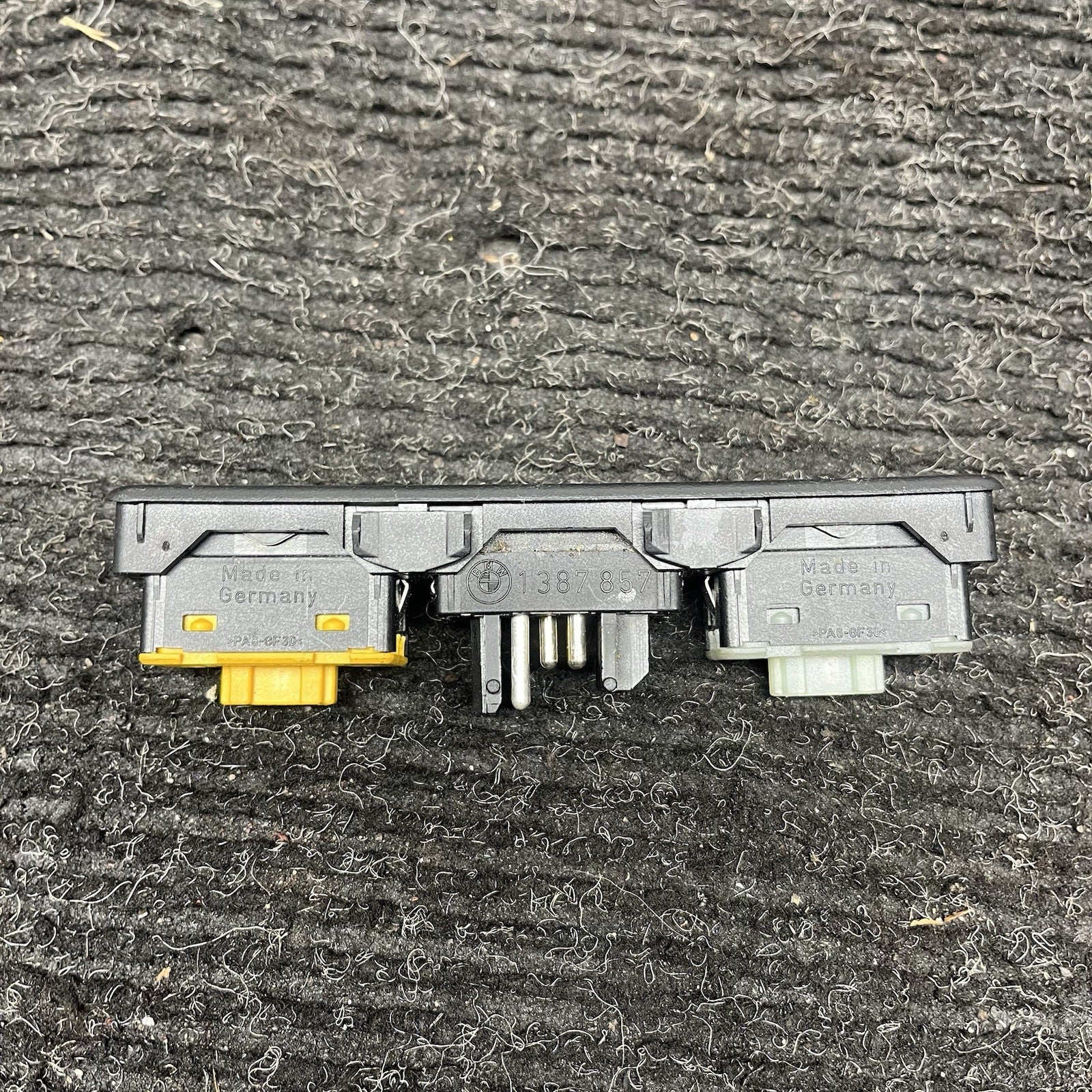 ☑️ OEM BMW 1387857 E36 Sedan Window Master Switch W/ Child Lock Driver Side M3