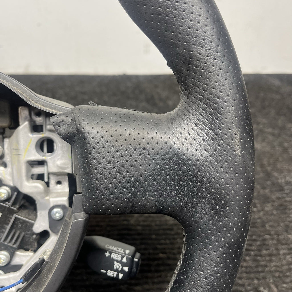☑️ 2013-2016 SCION FRS Subaru BRZ OEM Steering Wheel Red Stitched