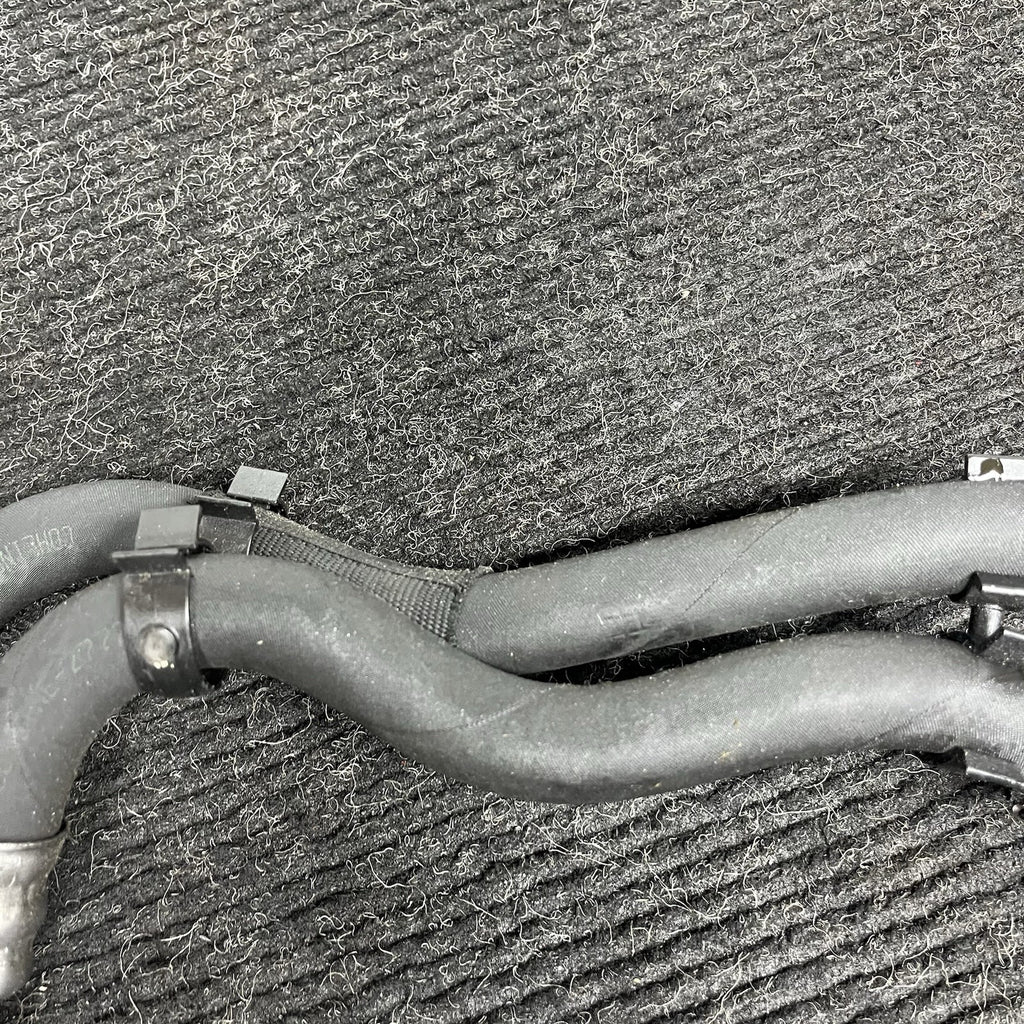 ☑️ 07-11 BMW E82 E88 E90 E92 135I 335I ENGINE OIL COOLER COOLING LINES HOSE PAIR