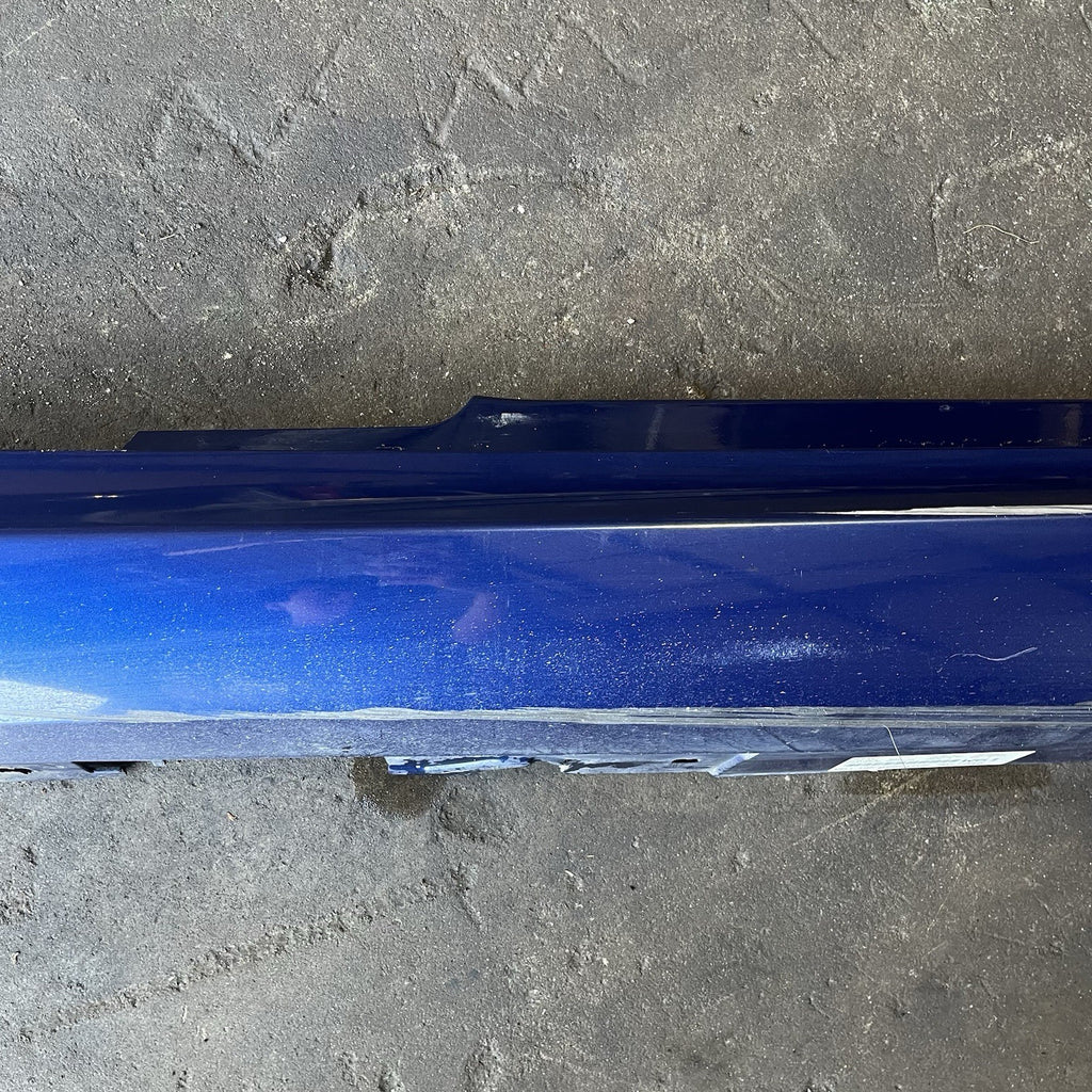 ☑️ 07-13 OEM BMW E92 E93 328 335 Left Driver Side Skirt Rocker Panel Lemans Blue