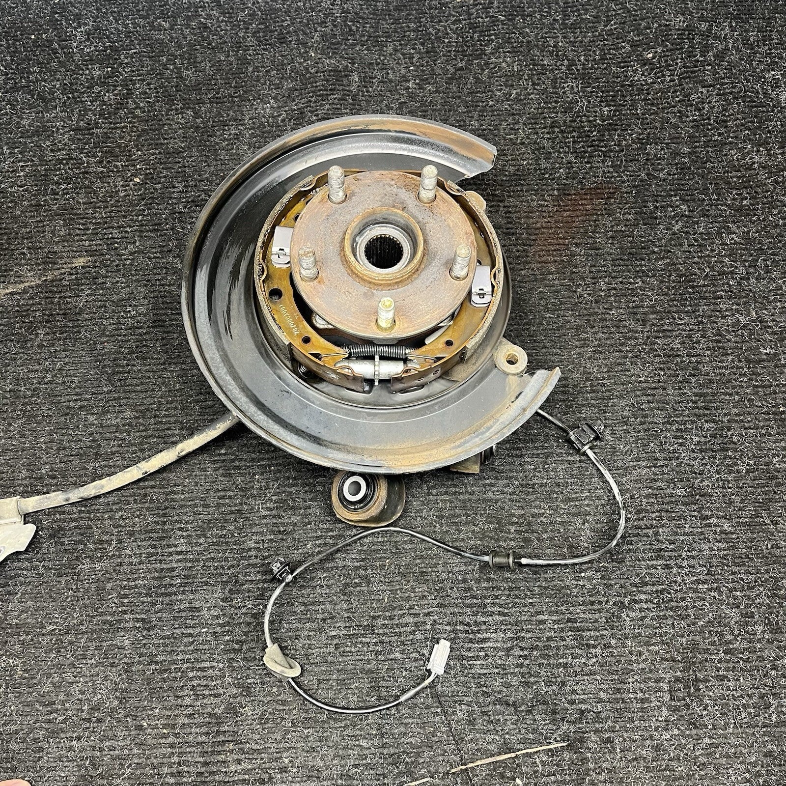 ☑️ 2015-2021 SUBARU WRX AWD REAR LEFT SIDE SPINDLE KNUCKLE & WHEEL HUB OEM