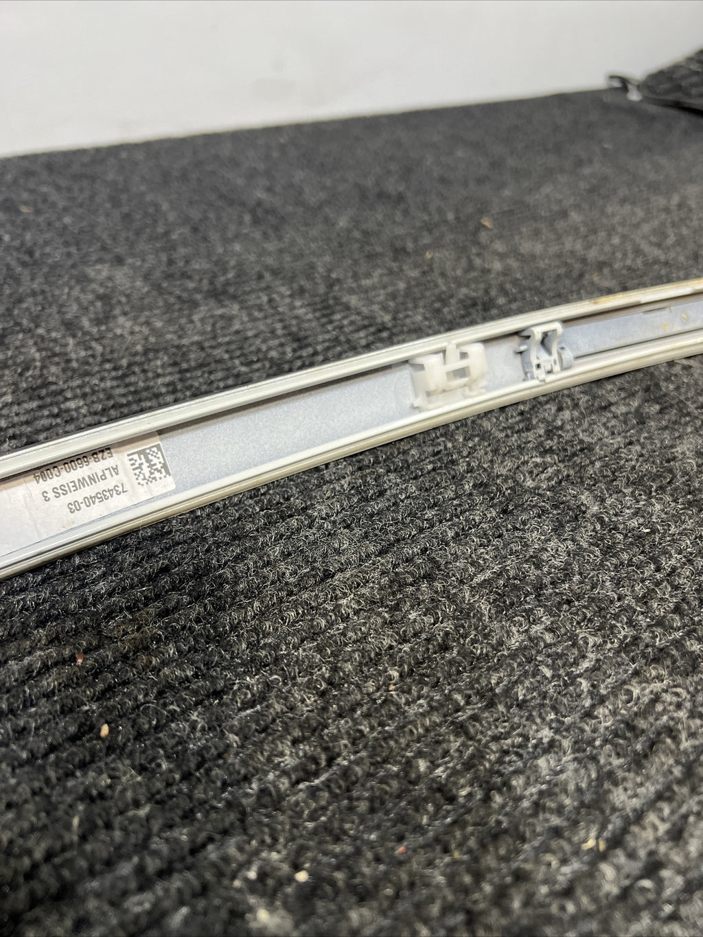 2014 - 2017 BMW M235i F22 Right Roof Strip Trim Set ALPINEWEISS Oem