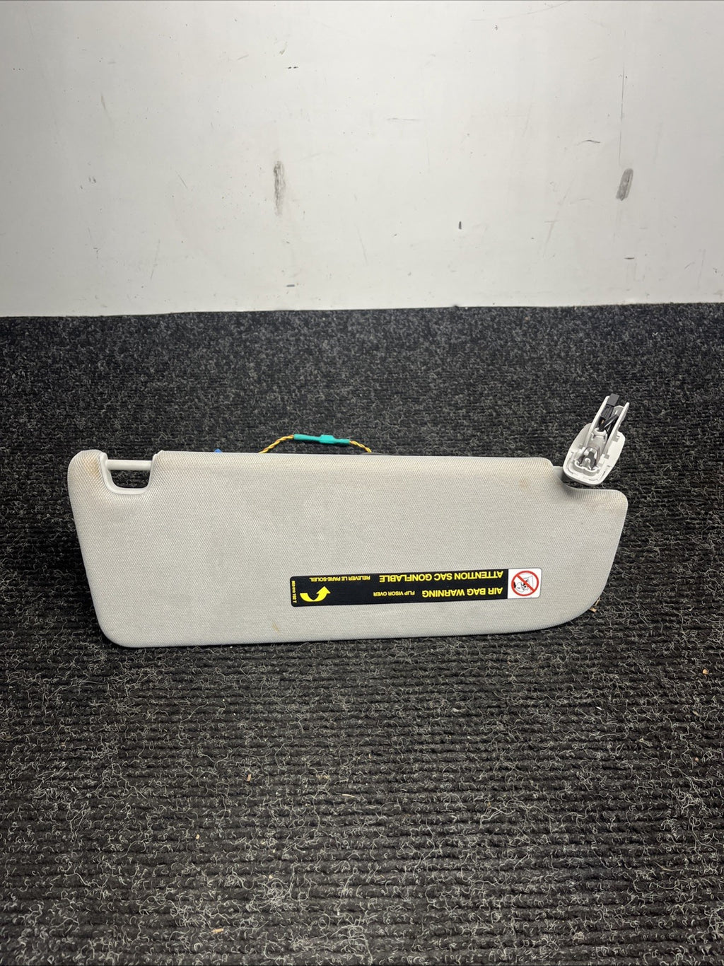 ☑️2012-2016 AUDI A6 S6 A7 S7 Left Sun Visor Set Pair OEM Silver