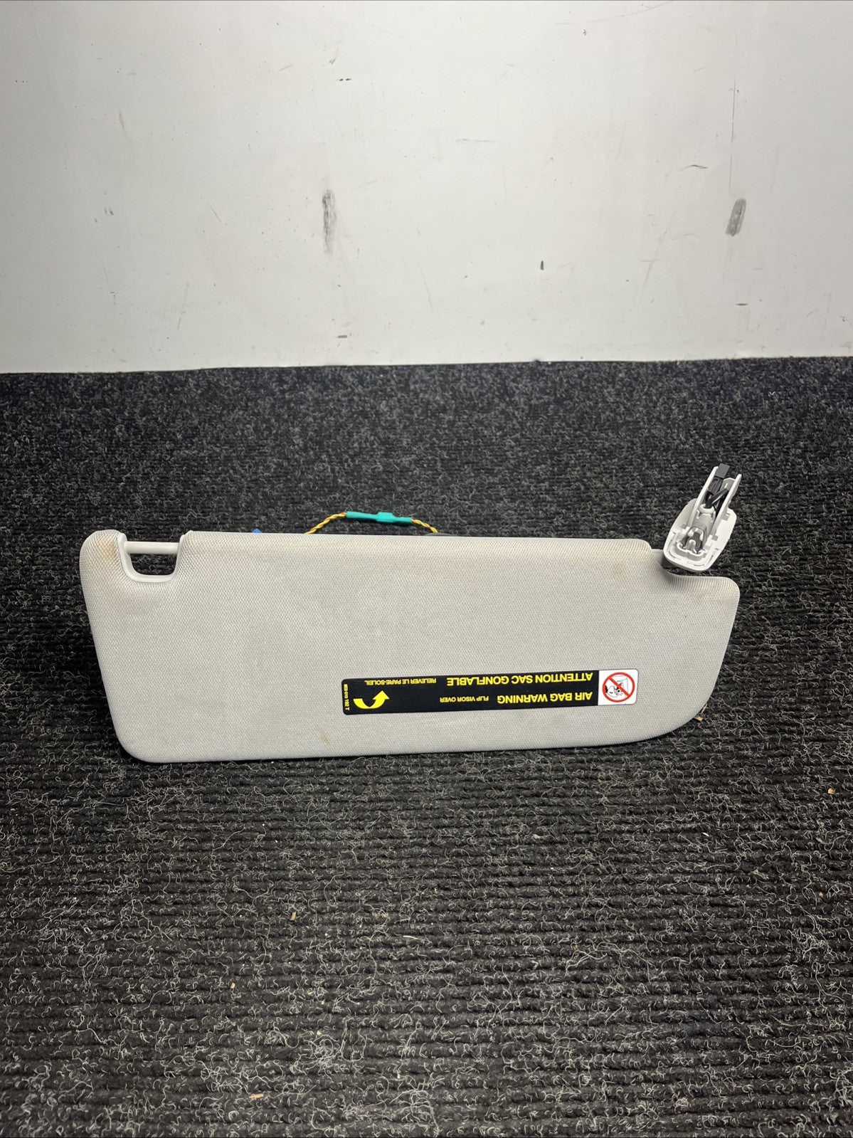 ☑️2012-2016 AUDI A6 S6 A7 S7 Left Sun Visor Set Pair OEM Silver