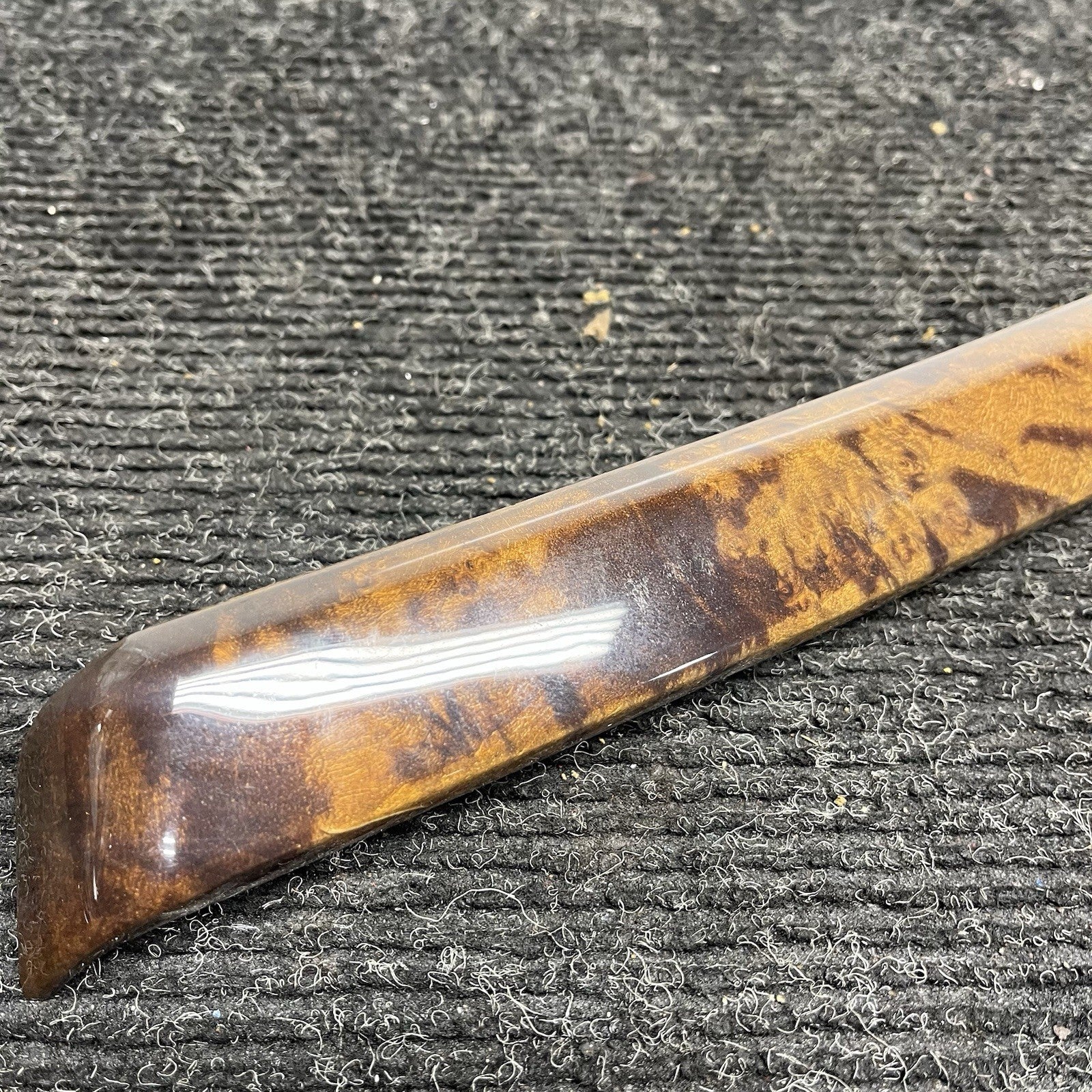 ☑️ 08-11 BMW E90 335I Right Front Door Panel Walnut Wood TRIM 7121472 OEM