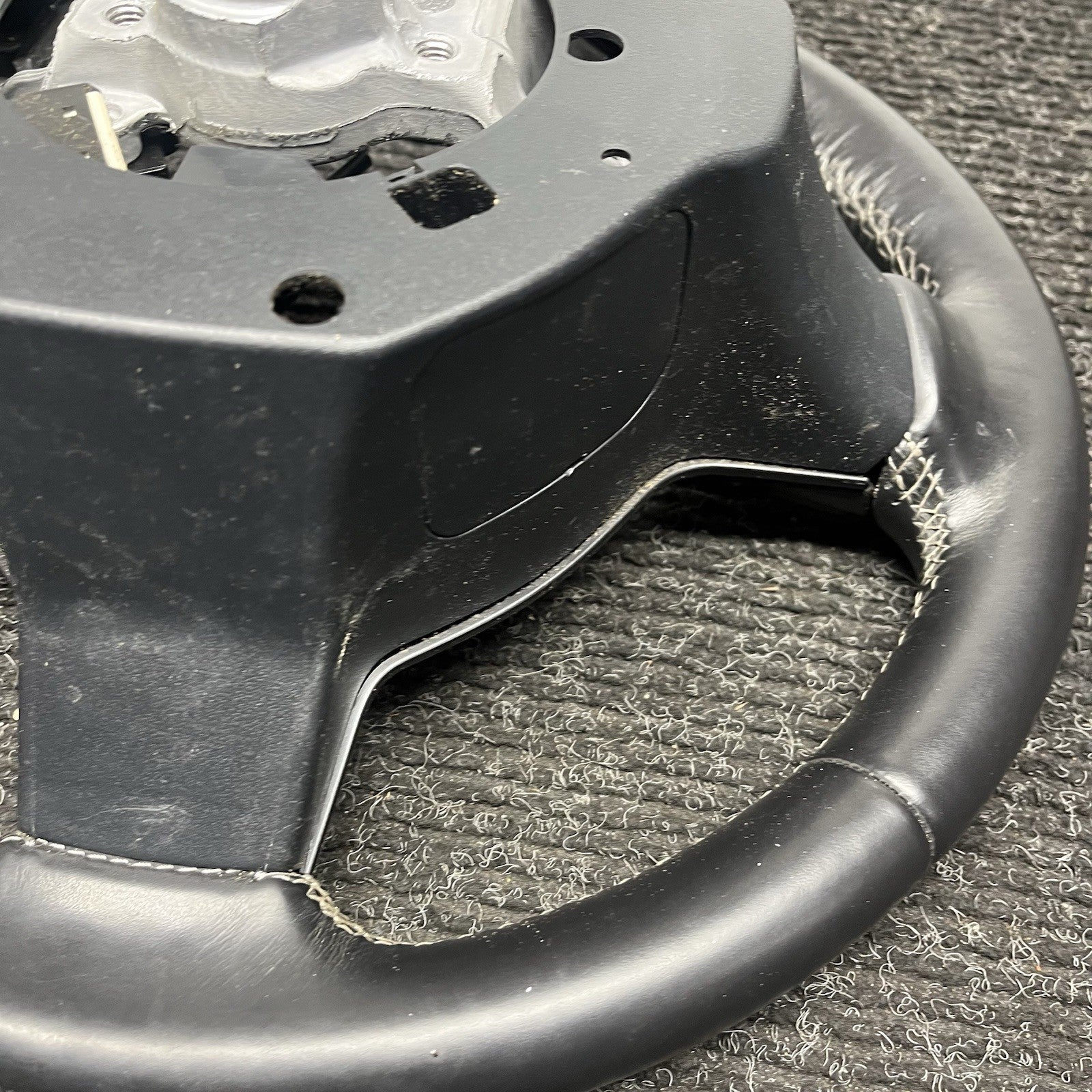 ☑️ 22-24 TOYOTA GR86 STEERING WHEEL LEATHER BLACK OEM MANUAL GS131-16410
