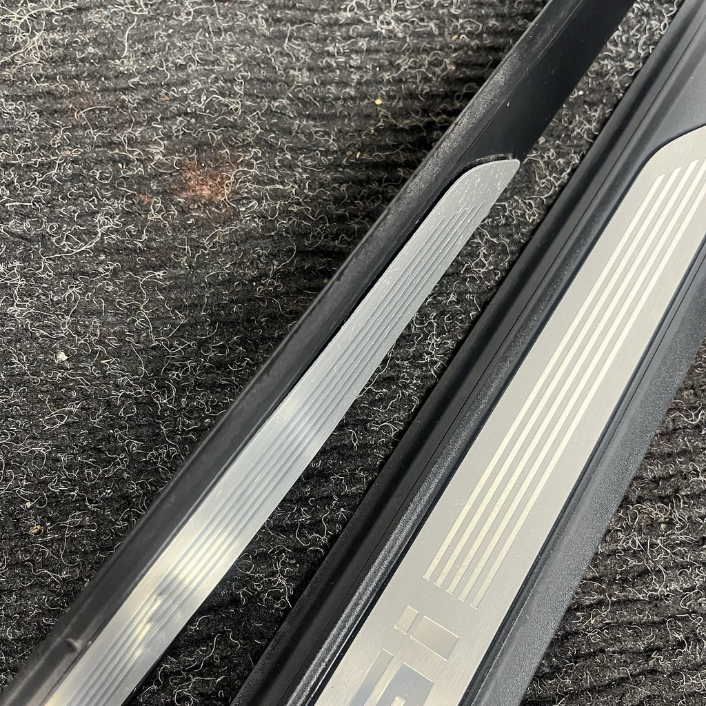 ☑️ 14-16 OEM BMW F22 M235 Pair Front Door Sills M SPORT Scuff Plate Trim SET