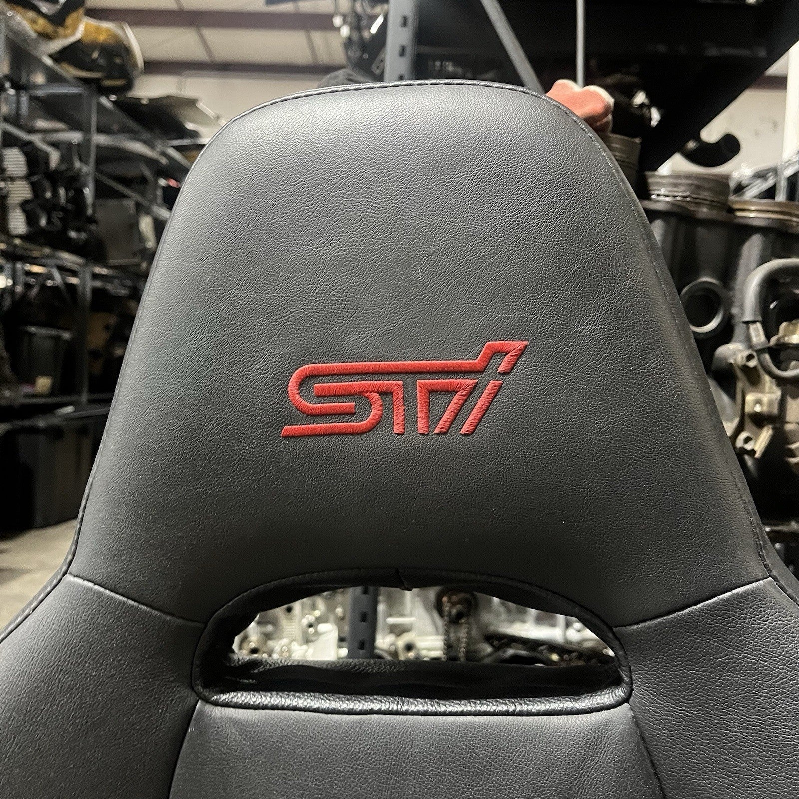 ☑️ 2008-14 SUBARU WRX STI LIMITED OEM FRONT LEATHER SEAT PAIR LEFT RIGHT FACTORY