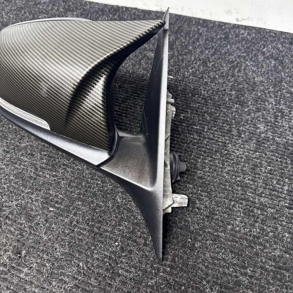 ☑️ 12-18 BMW 328i 335i F30 F31 RIGHT PASSENGER DOOR MIRROR DIP MEMORY CAMERA OEM