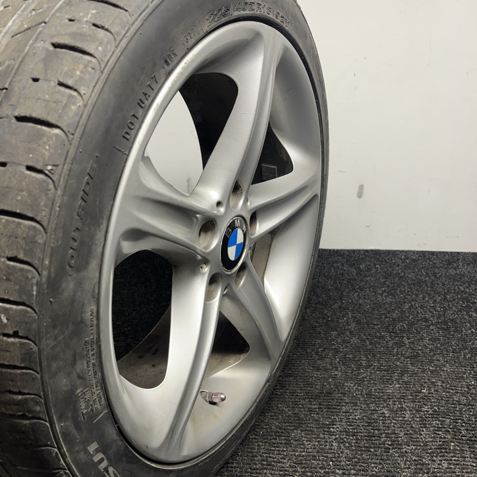 ☑️ 04-07 BMW E81 E82 E88 18" J 7.5 FRONT WHEEL STYLE 264 W/ TIRE 225/40R18