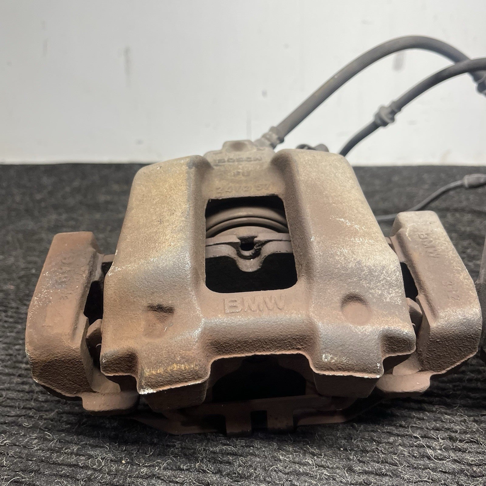 ☑️ 12-16 BMW 328I F30 RWD FRONT LEFT & RIGHT SIDE ABS BRAKE CALIPER SET OF 2 OEM