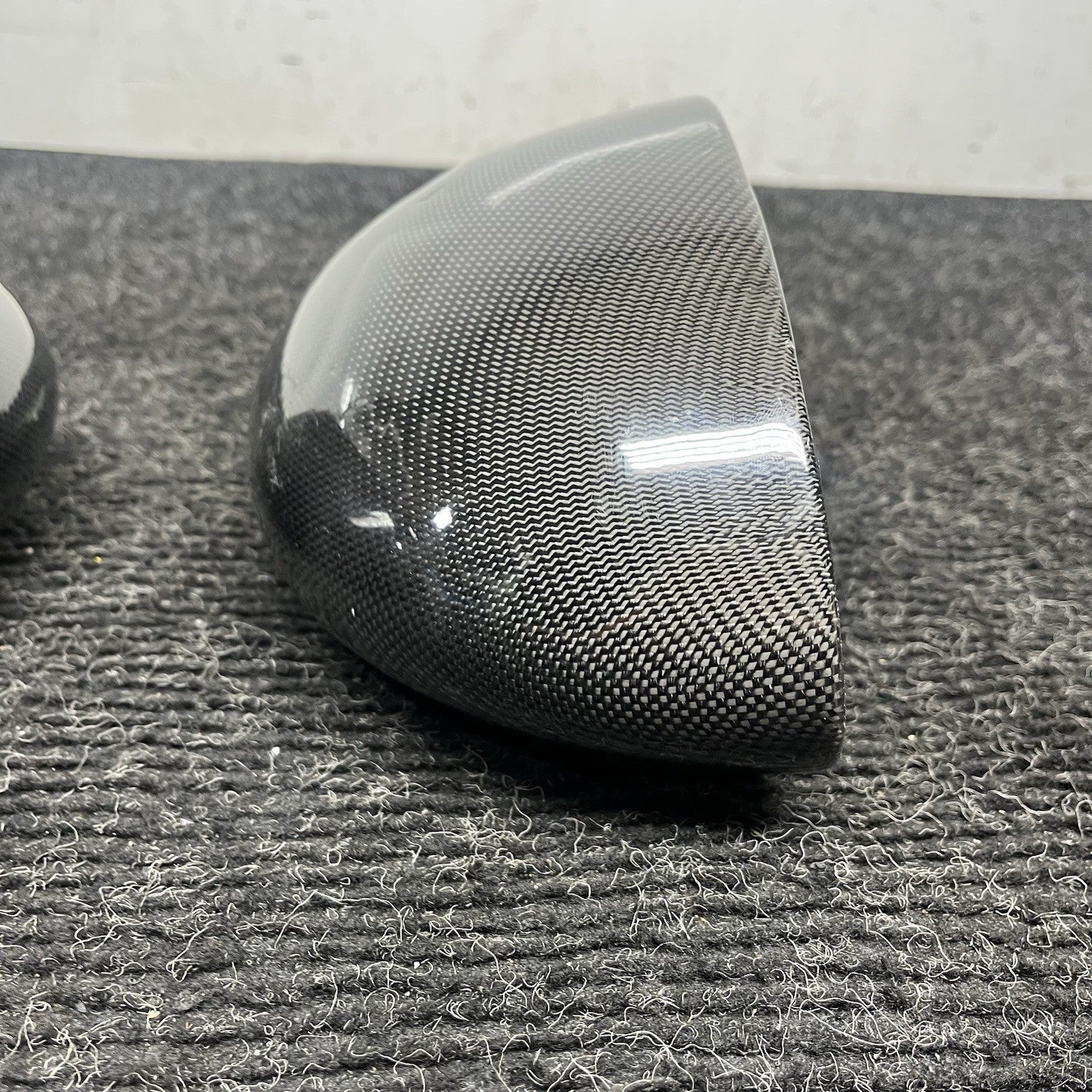 ☑️ Real Carbon Fiber Add-on Side Mirror Cover Caps for BMW M3 E46 2001-2006 NOTE