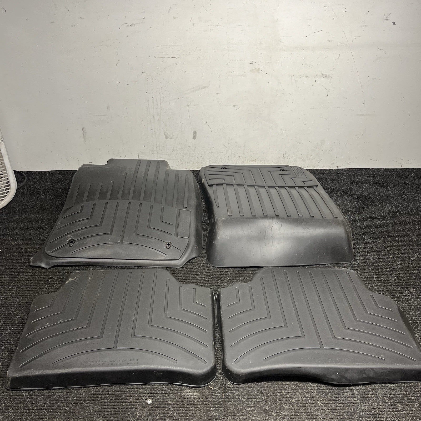 ☑️ WeatherTech FloorLiner for 2012-2017 BRZ GT86 FRS 86 Black Front Back