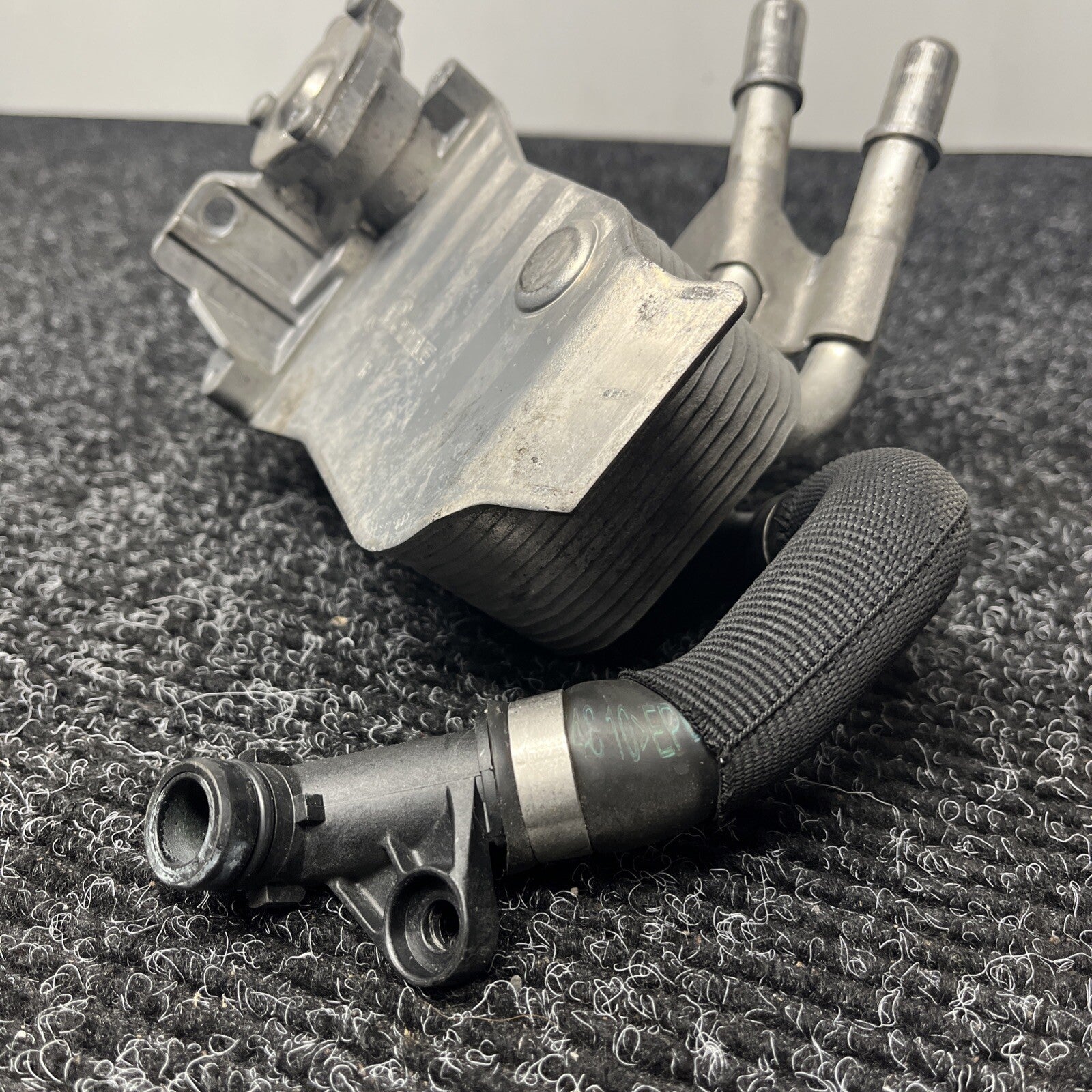 ☑️ 07-13 BMW E82 E88 E90 E91 E92 135I 335 TRANSMISSION HEAT EXCHANGER OIL COOLER