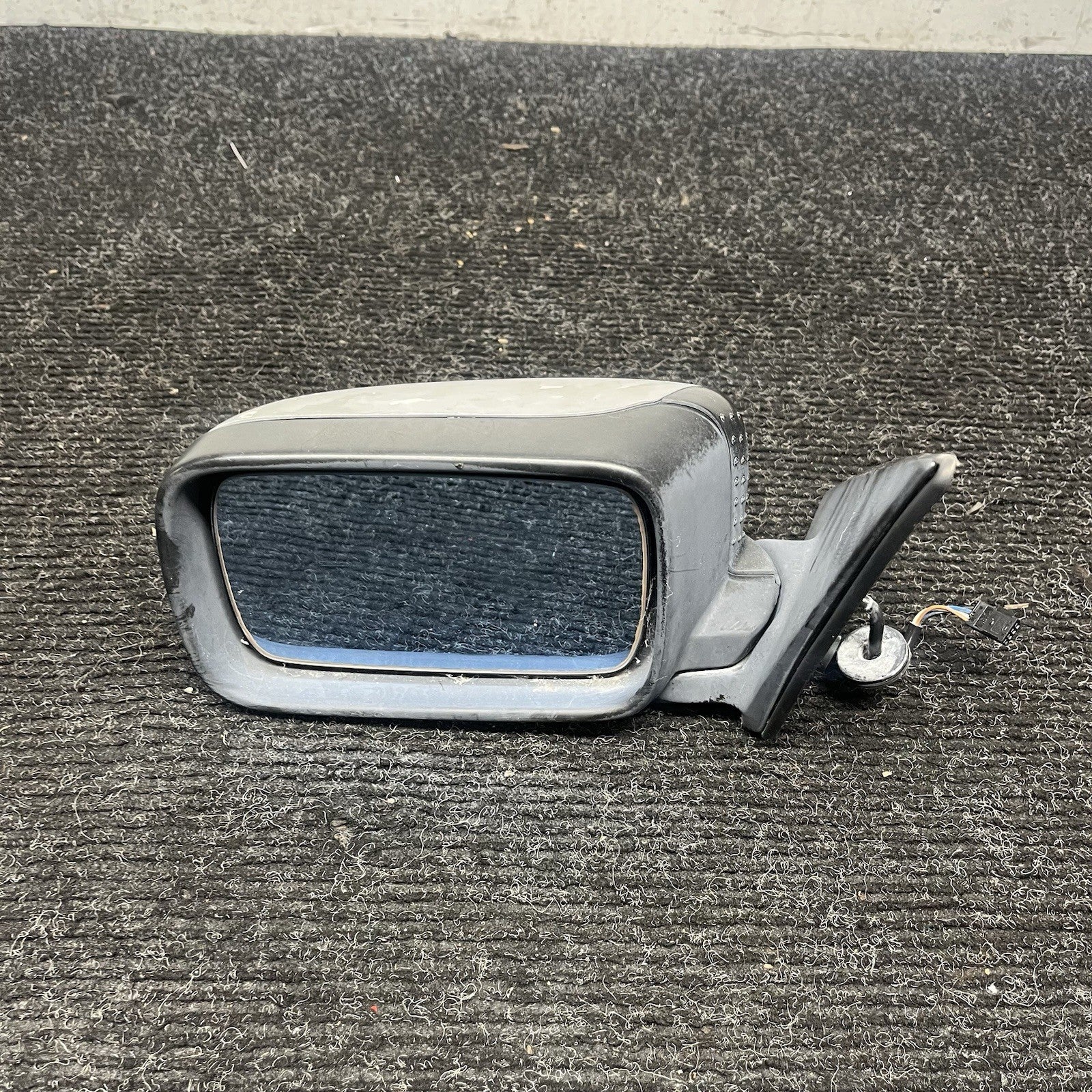 ☑️ 1996-1999 BMW E36 3 Series Sedan Left LH Driver Side Mirror OEM Gray