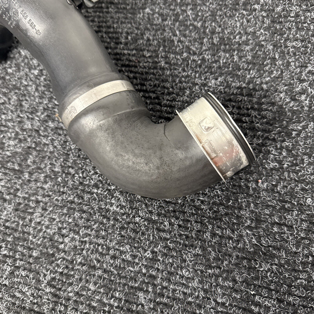 ☑️ 07-13 Bmw E90 135 335 Left Side Intercooler Charge Pipe Intake Pipe Tube Oem