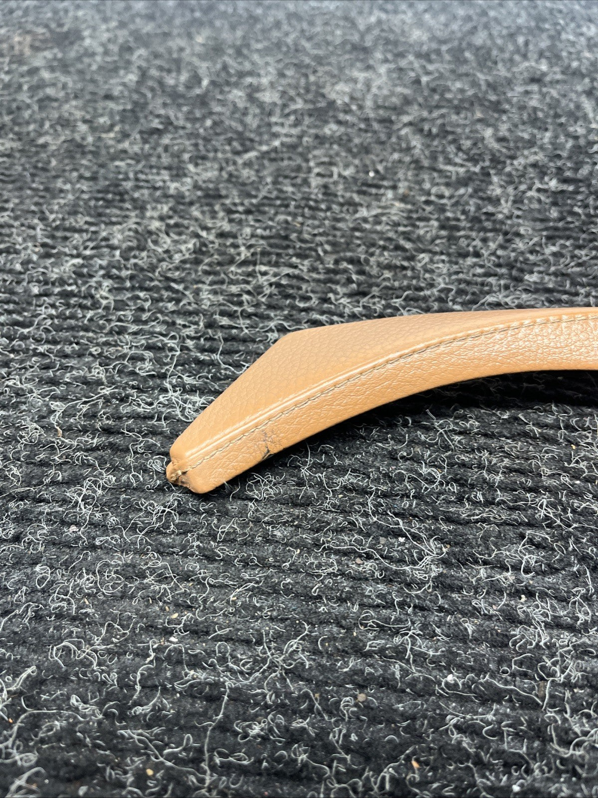 ☑️ 07-13 OEM BMW E92 E93 M3 335 Right Door Panel Grab Handle Trim Leather Brown