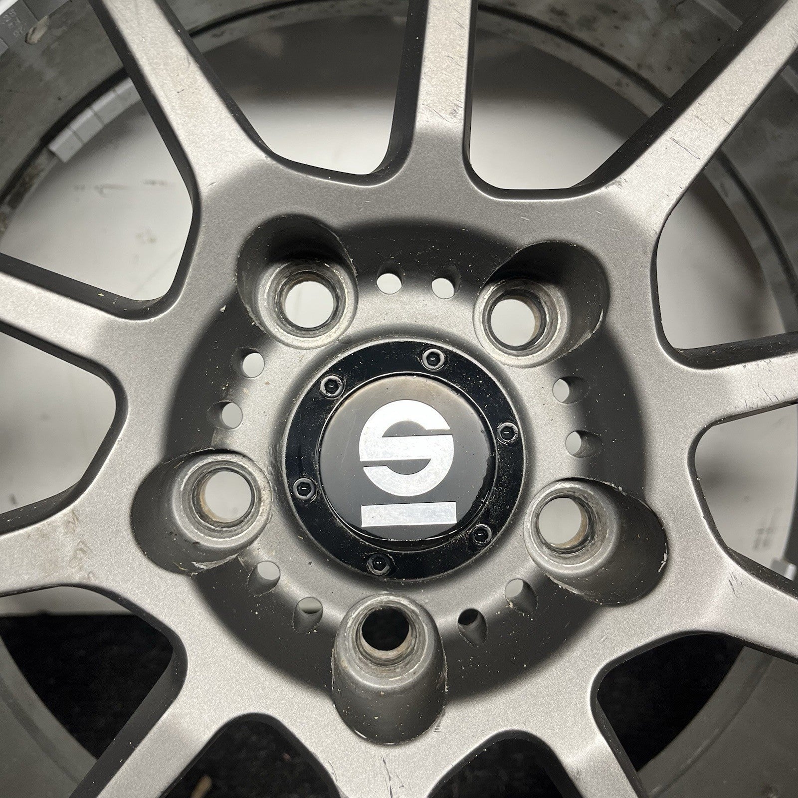☑️ Sparco OZ Racing Assetto Gara Wheel 17x7.5  ET45 5x100 Alloy Rim Gray