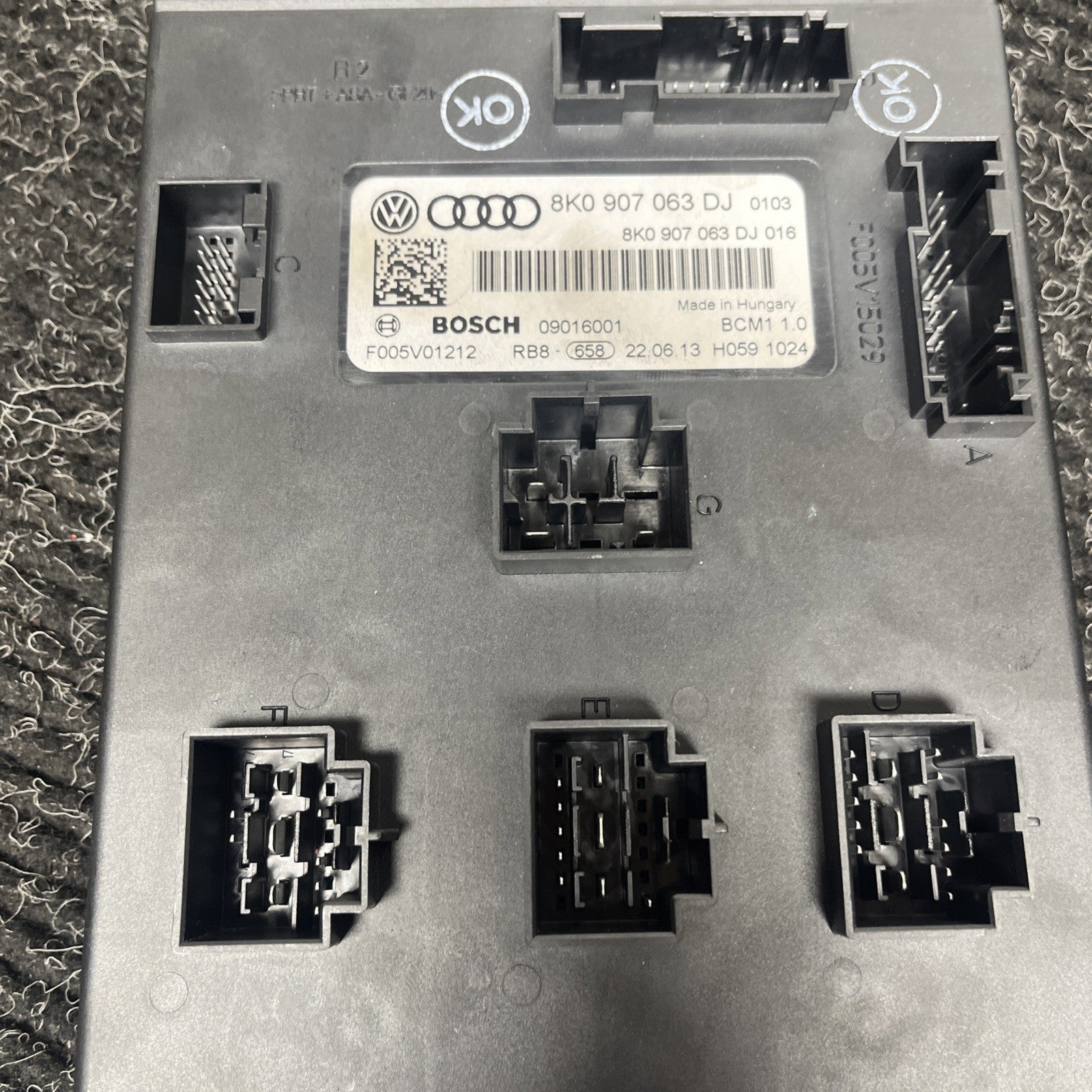 ☑️ 2013-2017 AUDI S5 3.0L BCM ECM ECU IMMOBILIZER MODULE KEY FOB CLUSTER SET