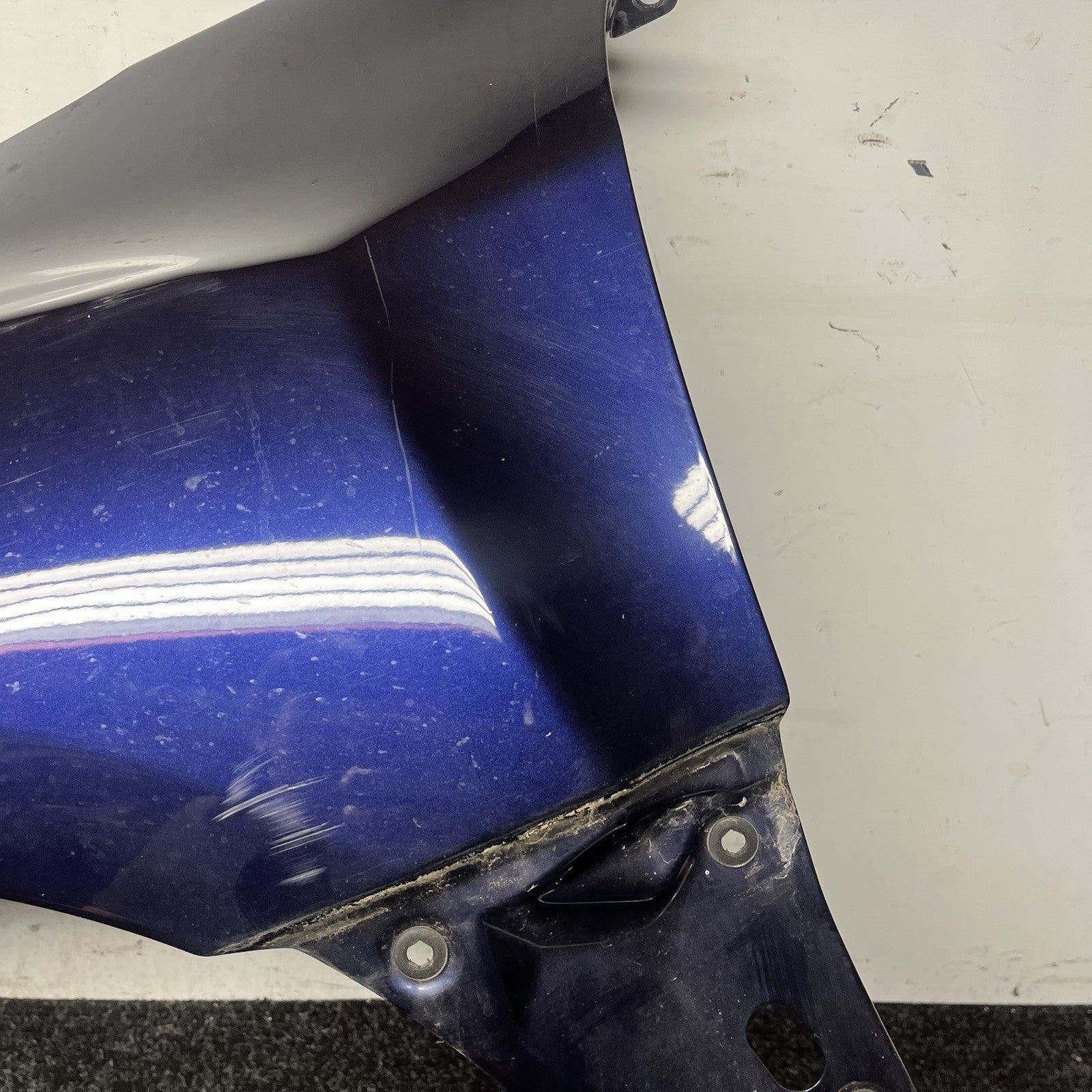 ☑️ 2008-2014 Subaru Impreza WRX STI Fender Assembly Blue Front Driver LH 08-14