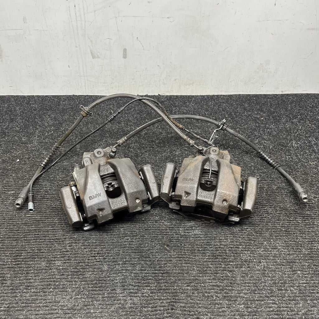 ☑️11-17 OEM BMW F25 X3 Front Right Left Driver Passenger Brake Calipers Disc SET