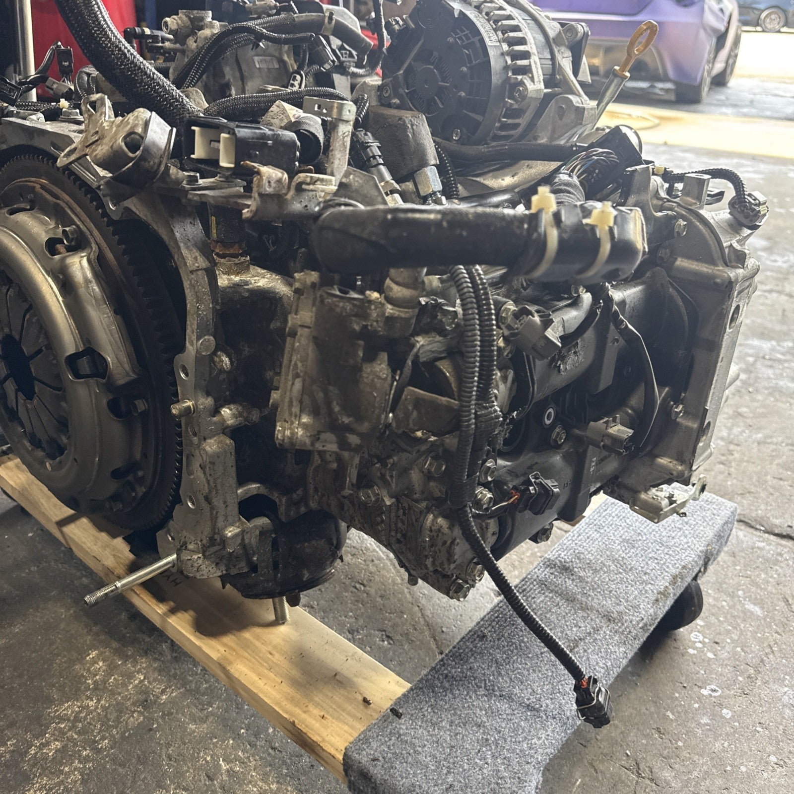 ☑️ 22-26 TOYOTA GR86 2.4L FA24 ENGINE MOTOR LONG BLOCK OEM ACCIDENT DAMAGE AS IS