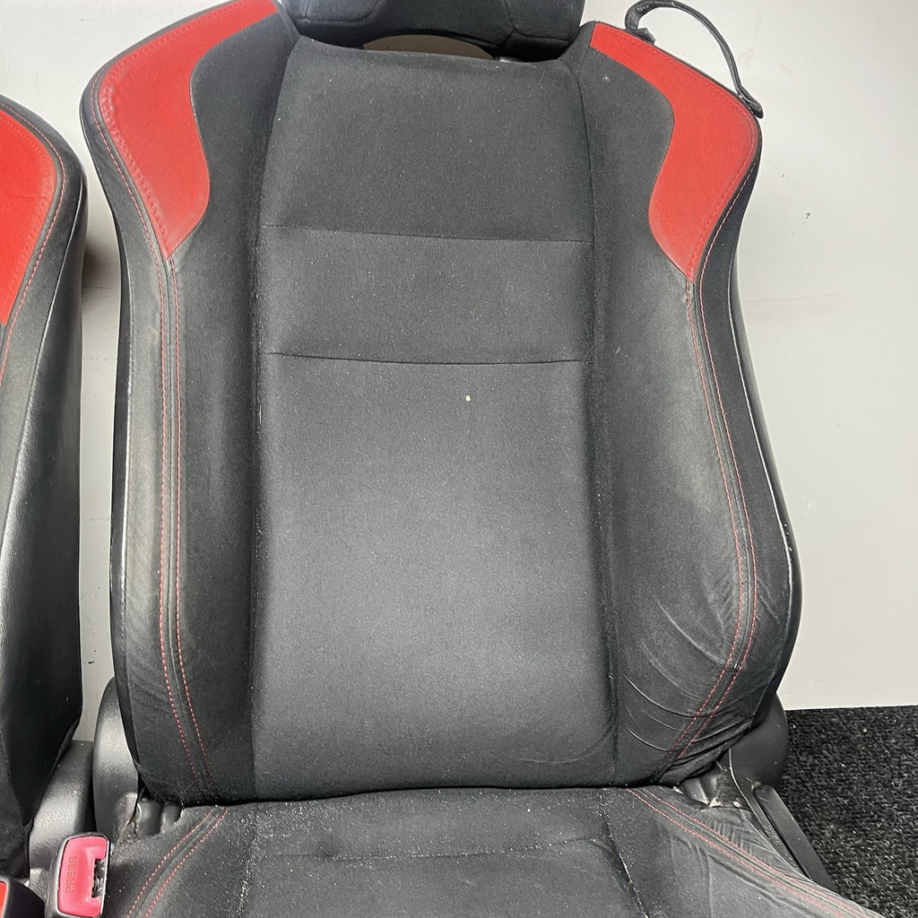 ☑️ 2013-2019 Subaru BRZ SCION FRS OEM Factory Front Seats SET PAIR Buckles
