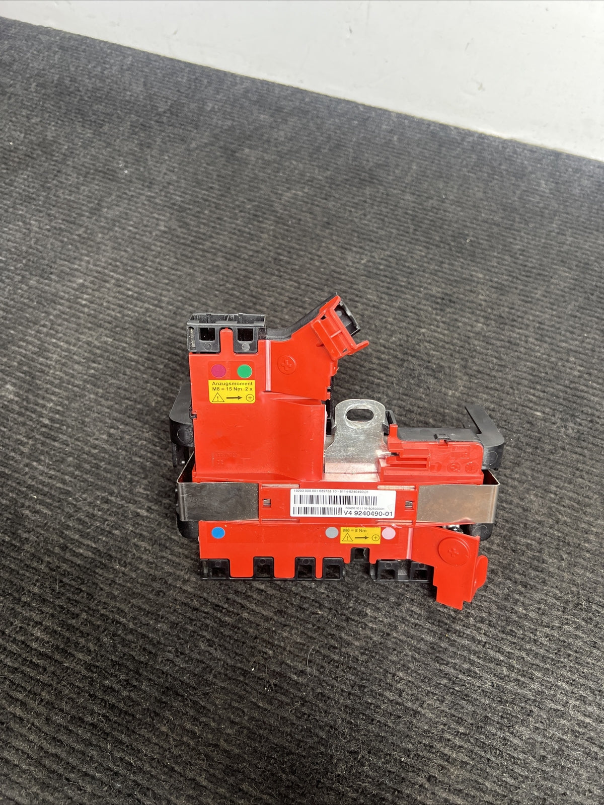 ☑️ BMW F10 F06 F12 F13 F01 F02 POSITIVE BATTERY TERMINAL 9240490 OEM