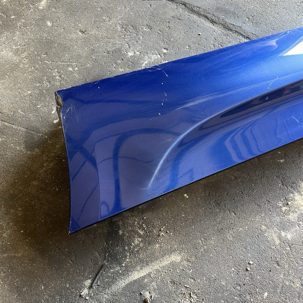 ☑️ 07-13 OEM BMW E92 E93 328 335 Left Driver Side Skirt Rocker Panel Lemans Blue