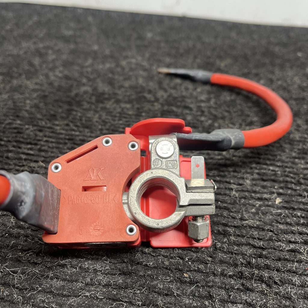 ☑️ 12-20 OEM BMW F30 F32 F33 F82 M4 Battery Plus Terminal Positive Red Cable