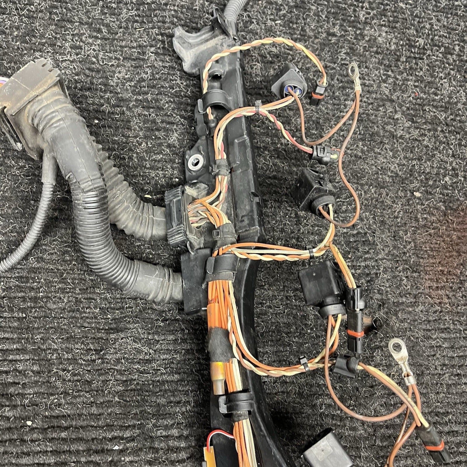 ☑️ Engine N54 Motor Injector Wiring Harness Cable Injection Plug OEM BMW