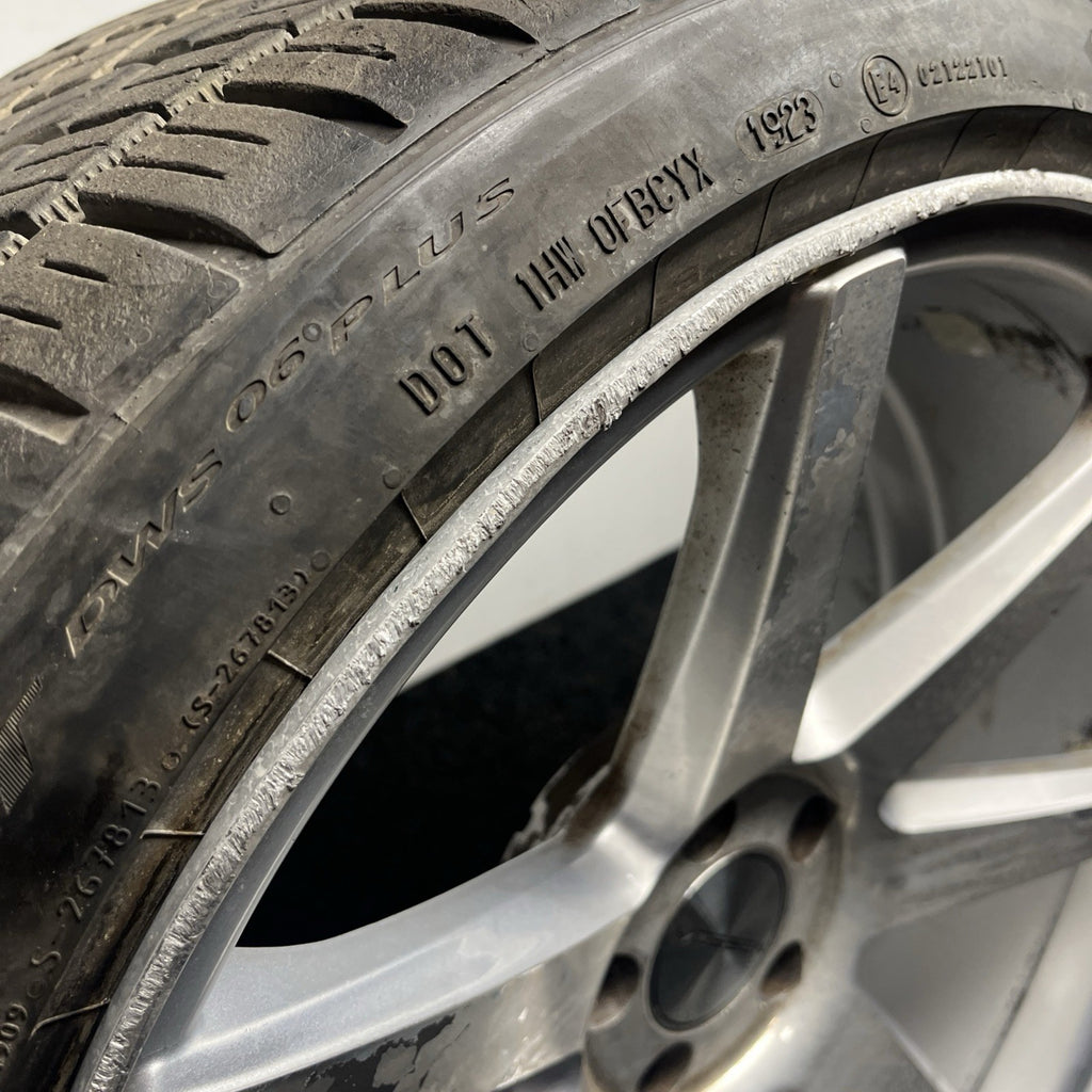 ☑️ ONE Vossen CV3 Silver Wheel W/TIRE & Cap 20x10.5 et30 5x112