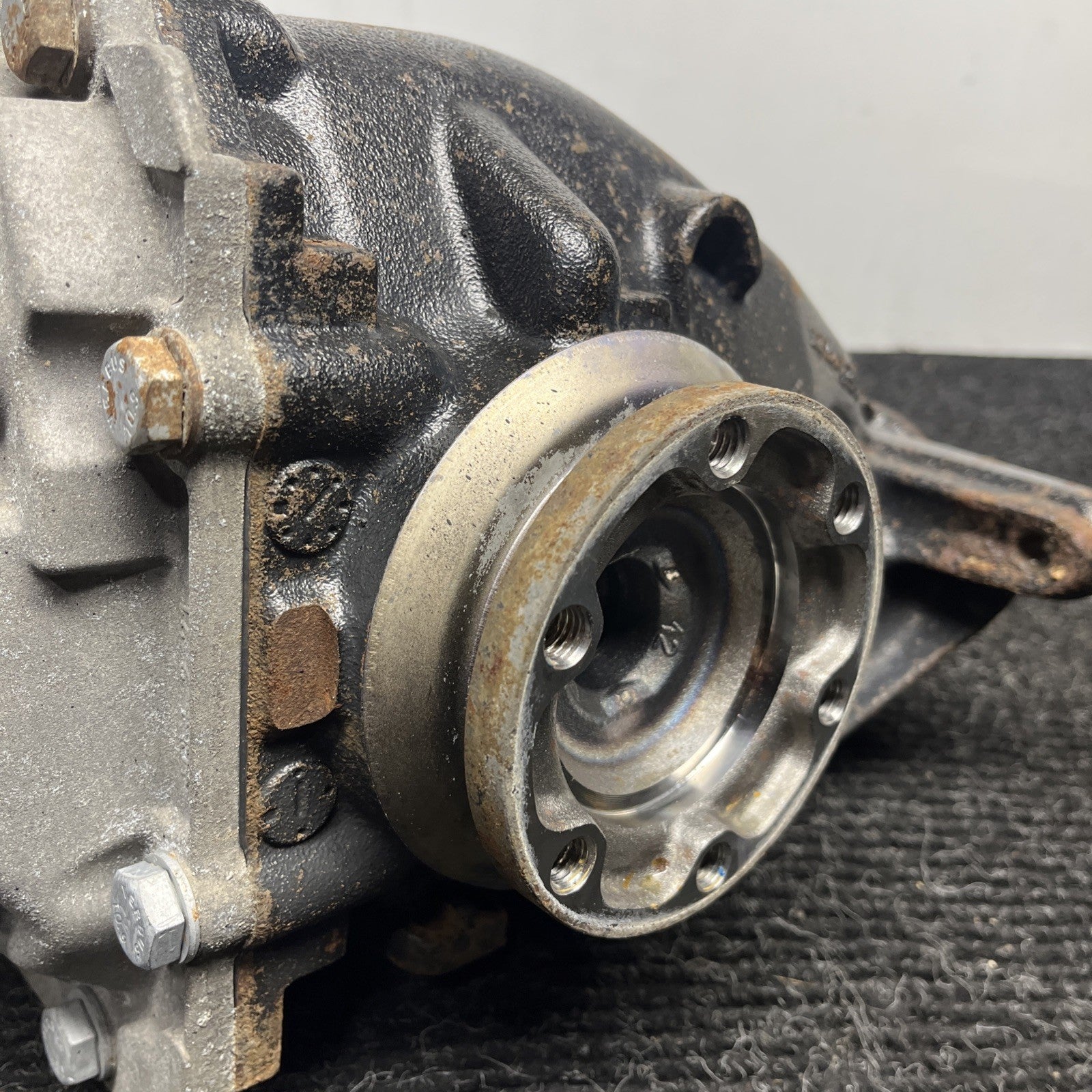 ☑️ 07-13 BMW E82 E90 E92 REAR AUTOMATIC AXLE DIFFERENTIAL CARRIER RATIO 3.46 OEM