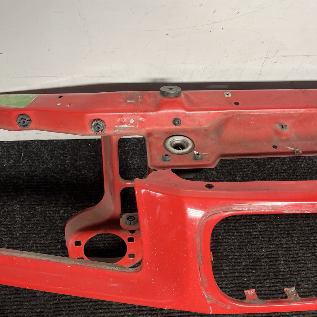 ☑️ 91-99 BMW E36 3 Series M3 Front Clip Radiator Core Support Panel Hellrot OEM
