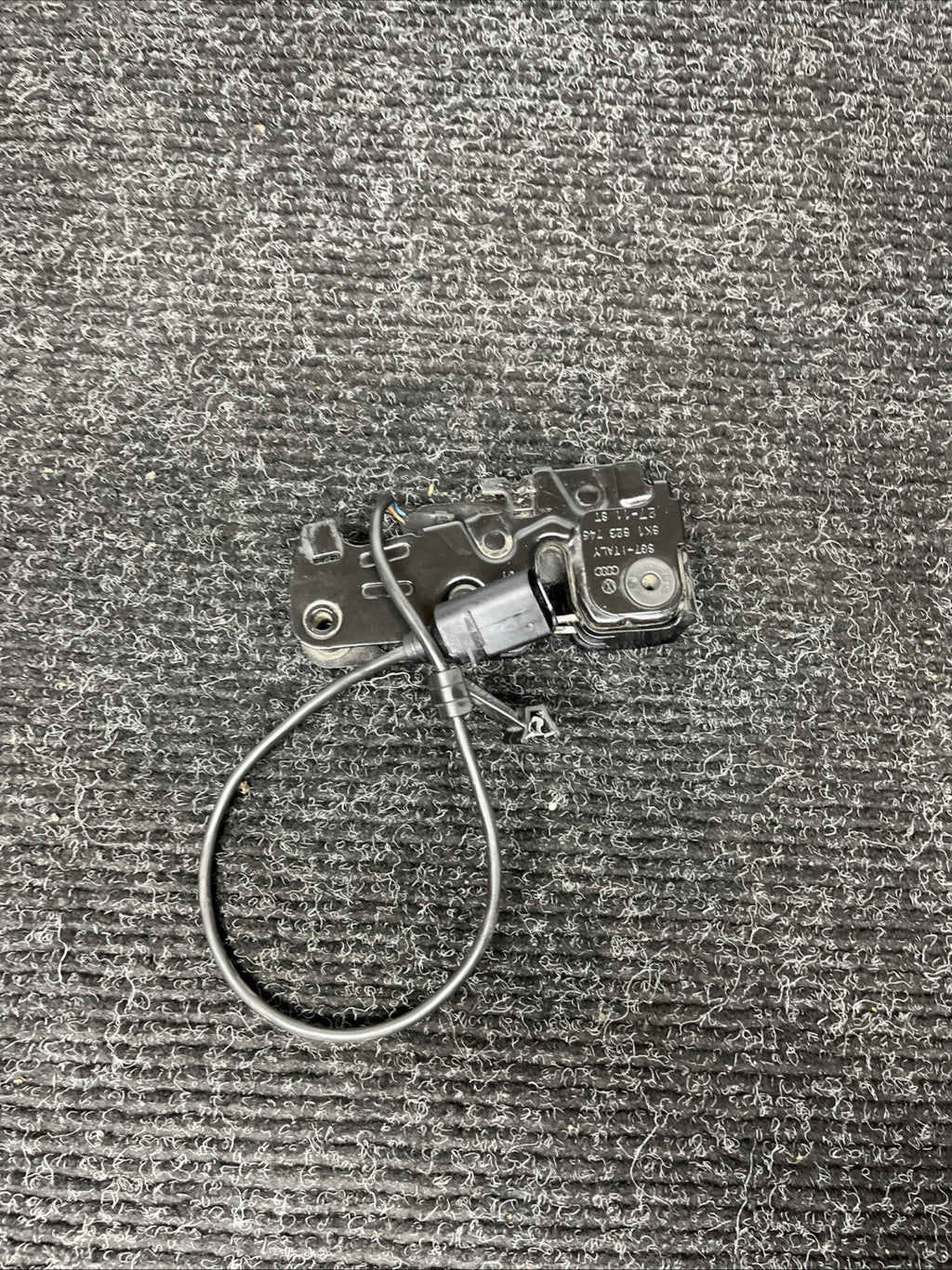 ☑️ 2008-2017 AUDI B8 A4 8T A5 S5 QUATTRO FRONT HOOD LOCK LATCH MECHANISM OEM