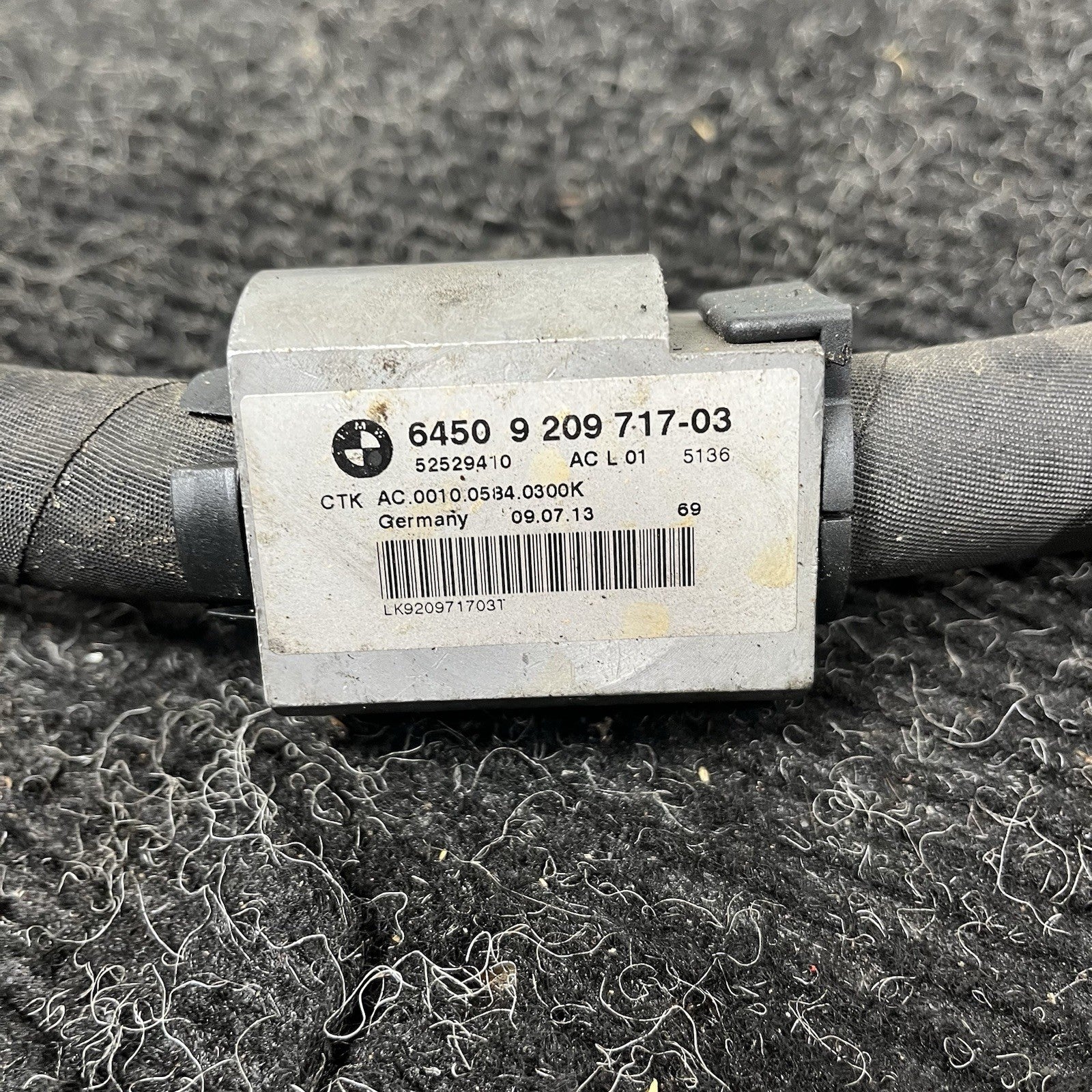 ☑️BMW E88 E82 E90 E92 E93 135 335 AC Compressor Evaporator Suction Pipe Hose OEM