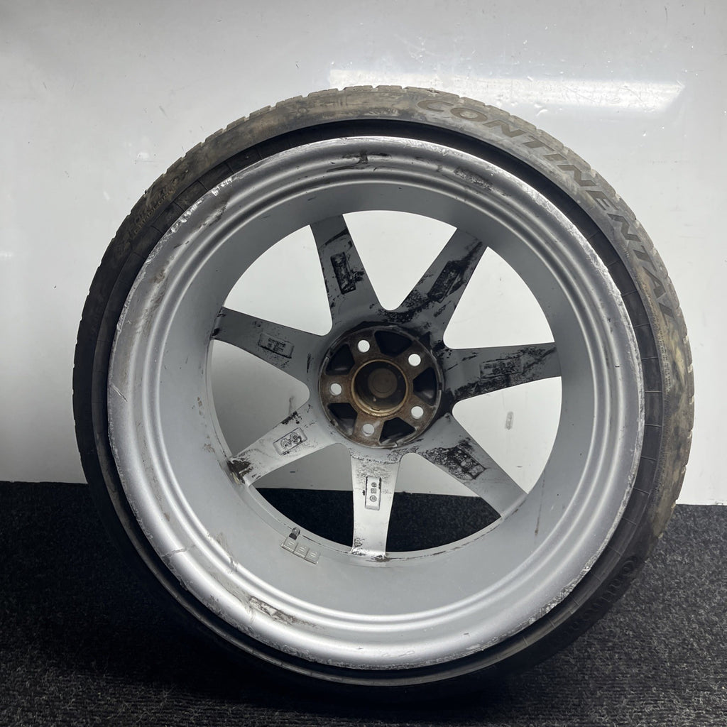 ☑️ ONE Vossen CV3 Silver Wheel W/TIRE & Cap 20x10.5 et30 5x112