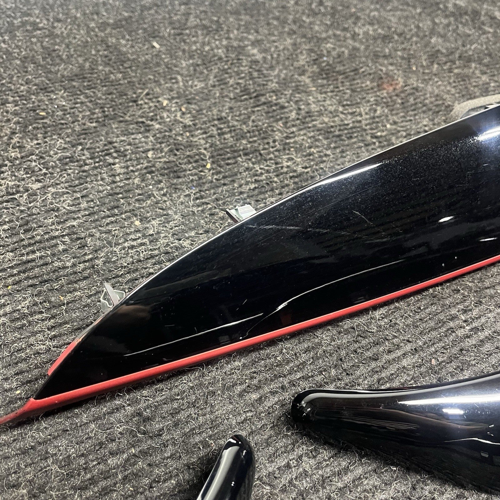 ☑️ BMW F22 F23 Interior Trim Set Black Red Sport Line Dash Vent Trim M235i OEM