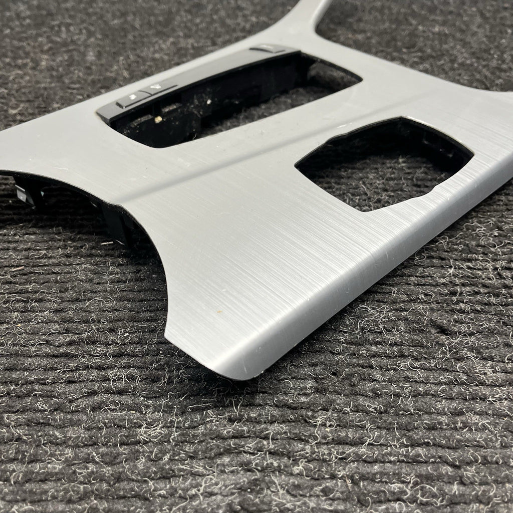 ☑️ 2011-2018 BMW X3 X4 F25 F26 FRONT CENTER CONSOLE SHIFTER TRIM PANEL ALUMINUM