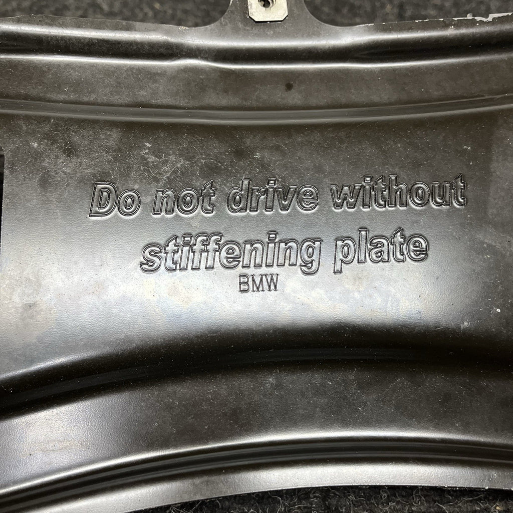 ☑️ 2011-2017 BMW X3 X4 F25 F26 Front AXLE Reinforcement Stiffening Plate 6786944