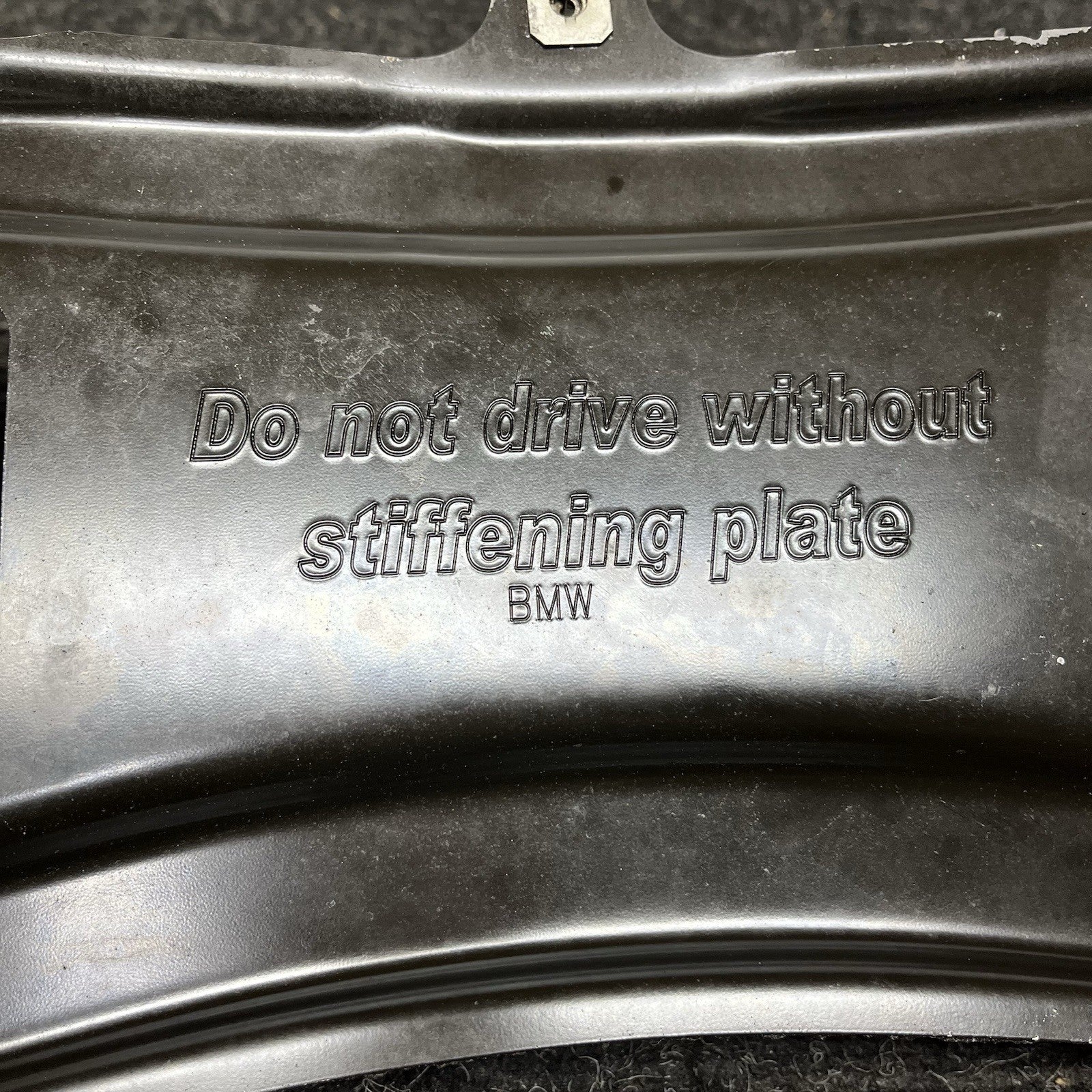 ☑️ 2011-2017 BMW X3 X4 F25 F26 Front AXLE Reinforcement Stiffening Plate 6786944