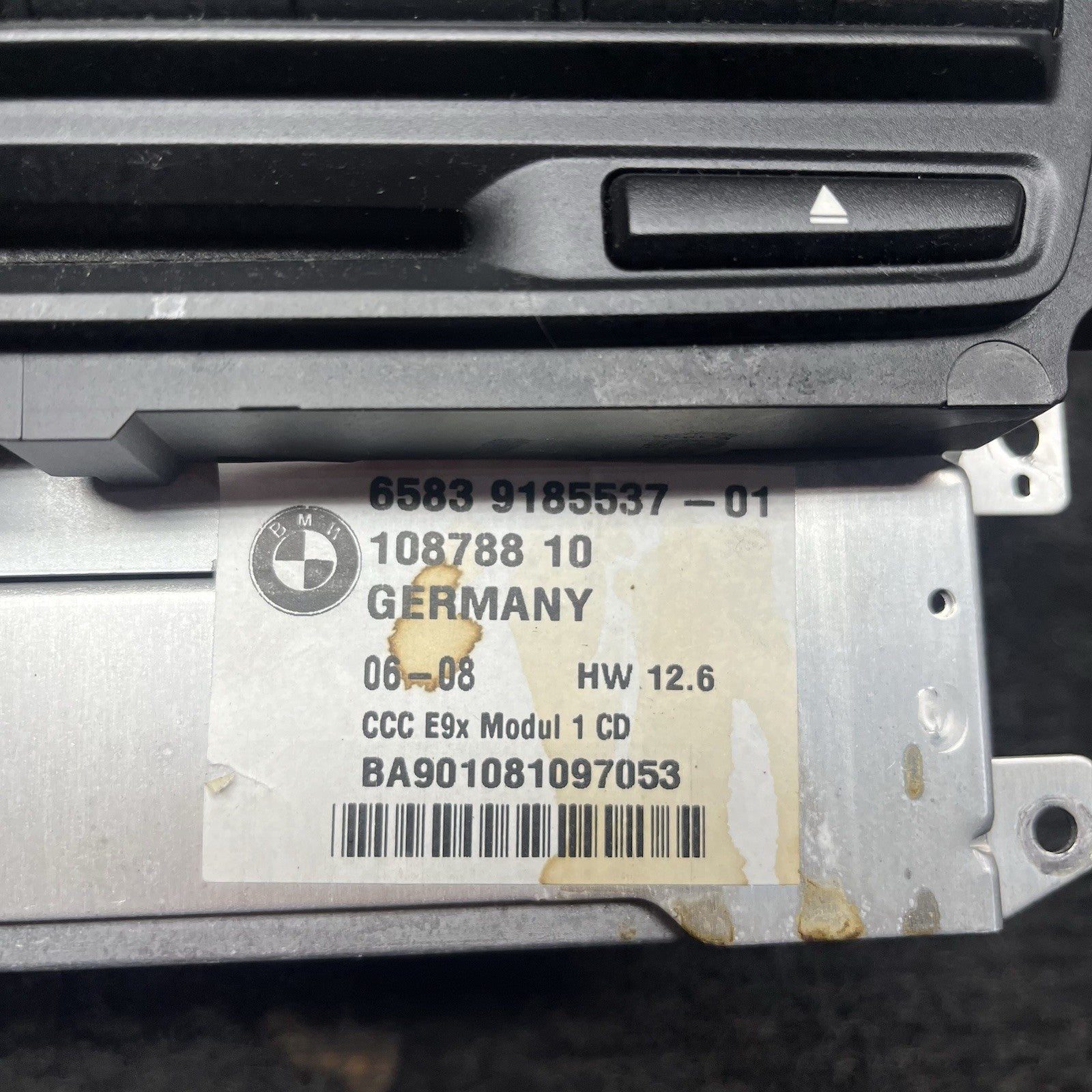 ☑️06-08 OEM BMW E90 E92 E93 335 M3 CCC Navigation Headunit CD DVD FM Radio Tuner